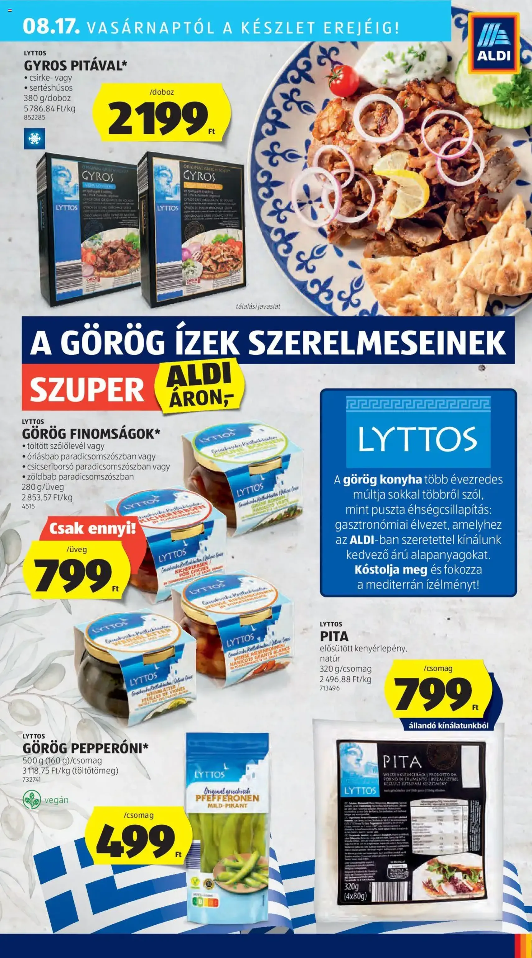 Aldi Akciós újság - 2025.08.14. érvényes szórólap 39 oldal 52 oldalból Aldi Akciós újság - 2025.08.14. érvényes szórólap 39 oldal 52 oldalból