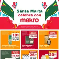 Vista previa del folleto Makro - Sta Marta celebra con Makro válido desde 09/02/2026