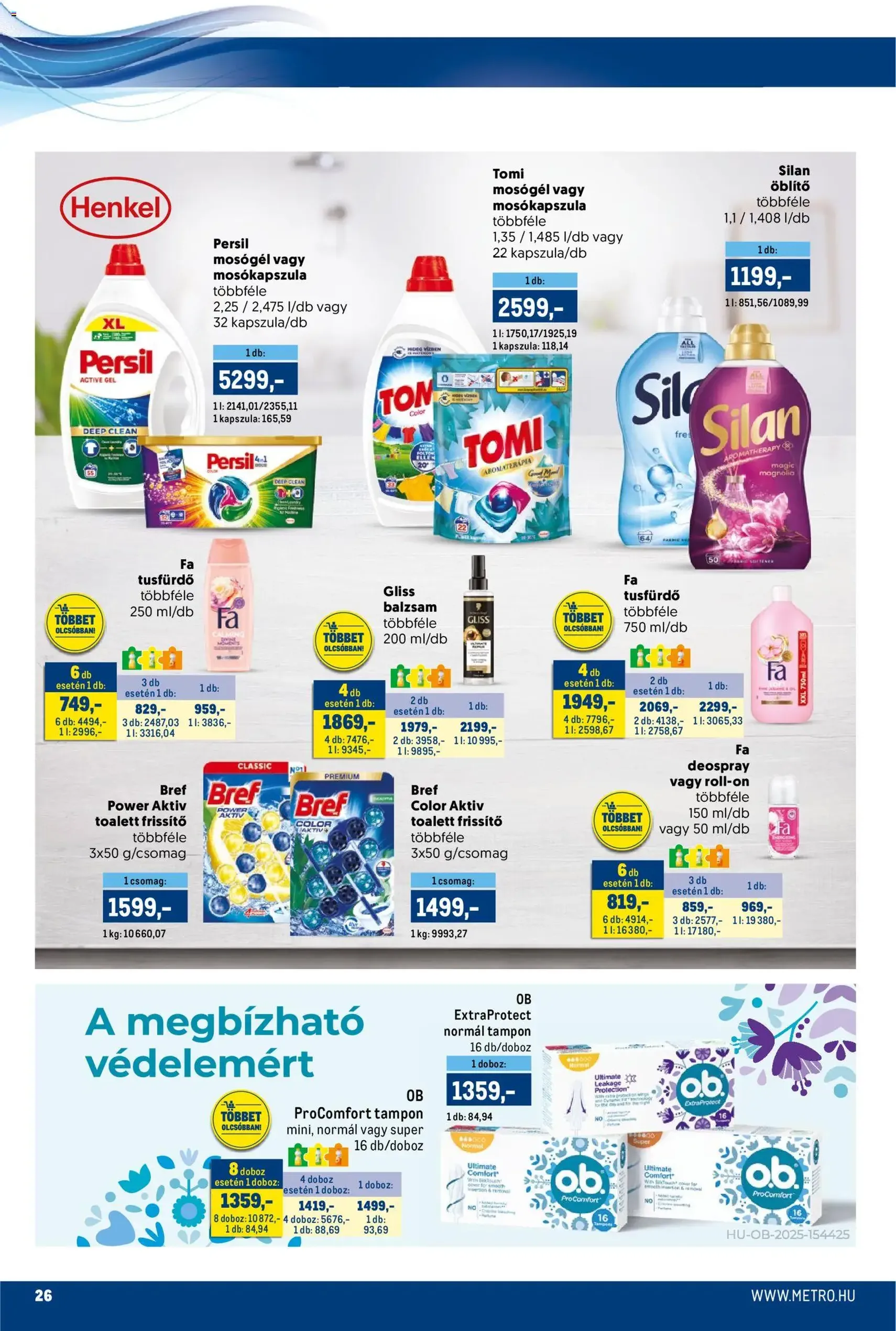 Metro Akciós újság - 2026.02.01. érvényes szórólap 26 oldal 29 oldalból