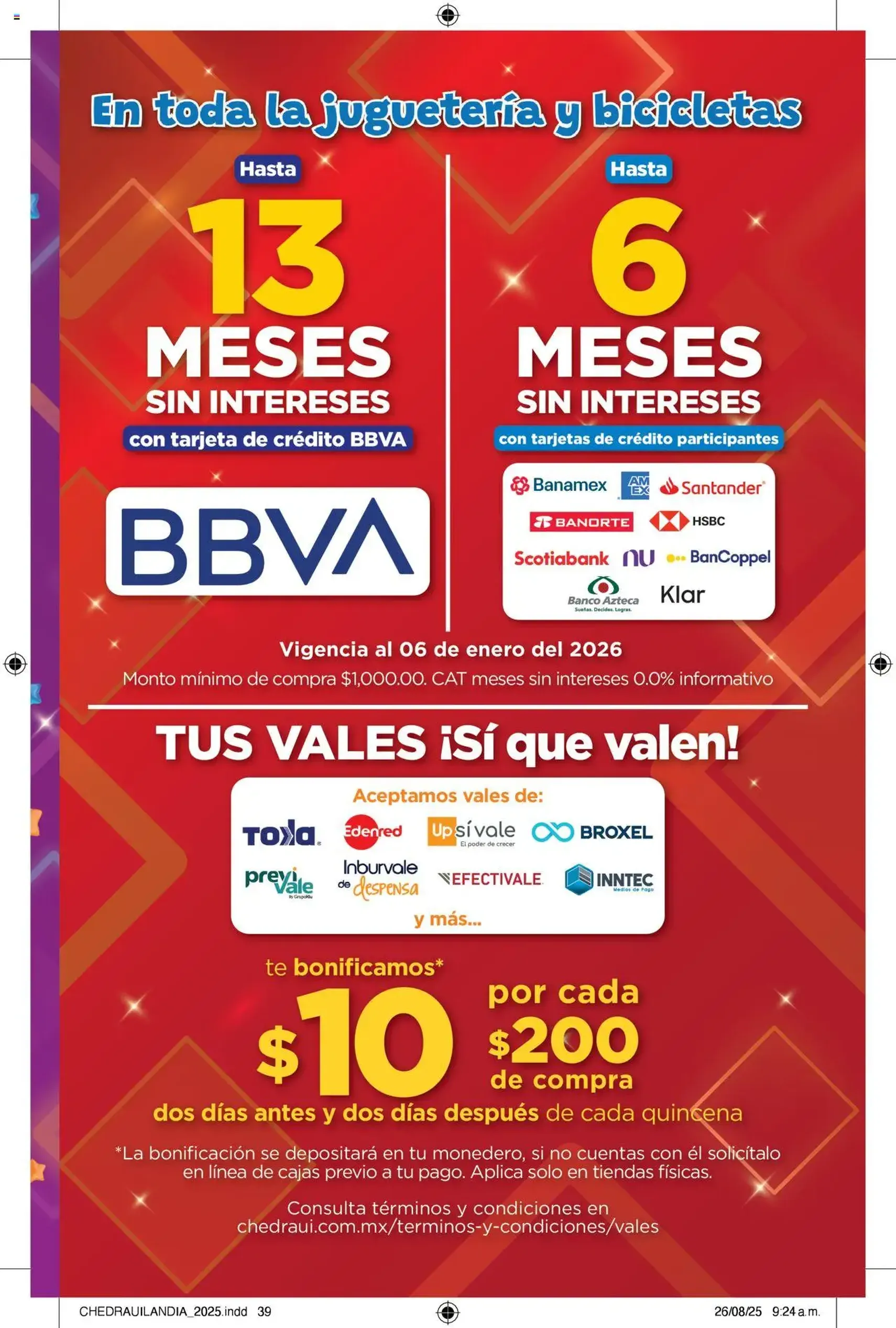 Chedraui - Folleto ChedrauiLandia - folleto válido desde 05/09/2025 página 39 de 40