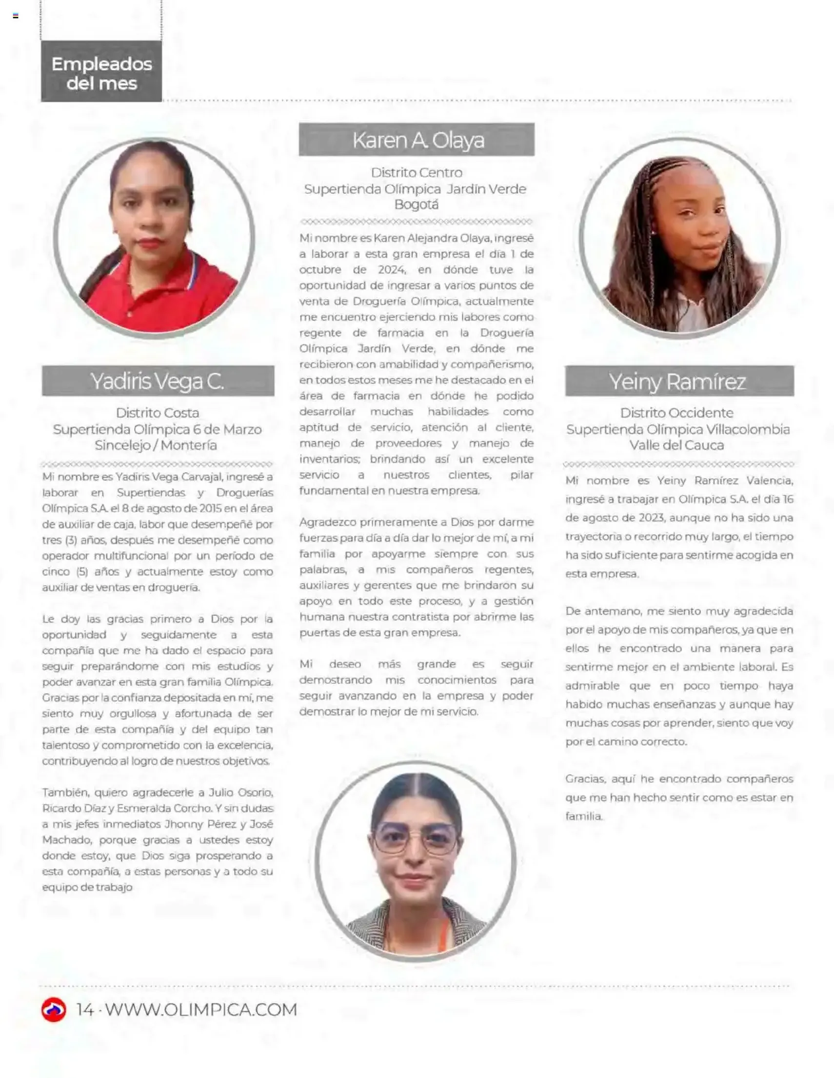 Olímpica - Ofertas Saludables - folleto válido desde 01/08/2025 página 14 de 15