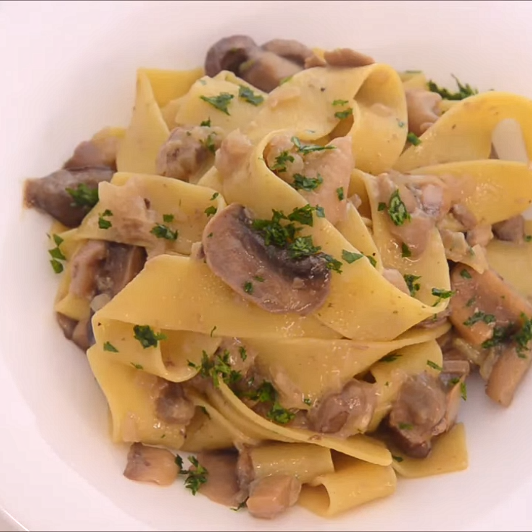 Pappardelle ai funghi