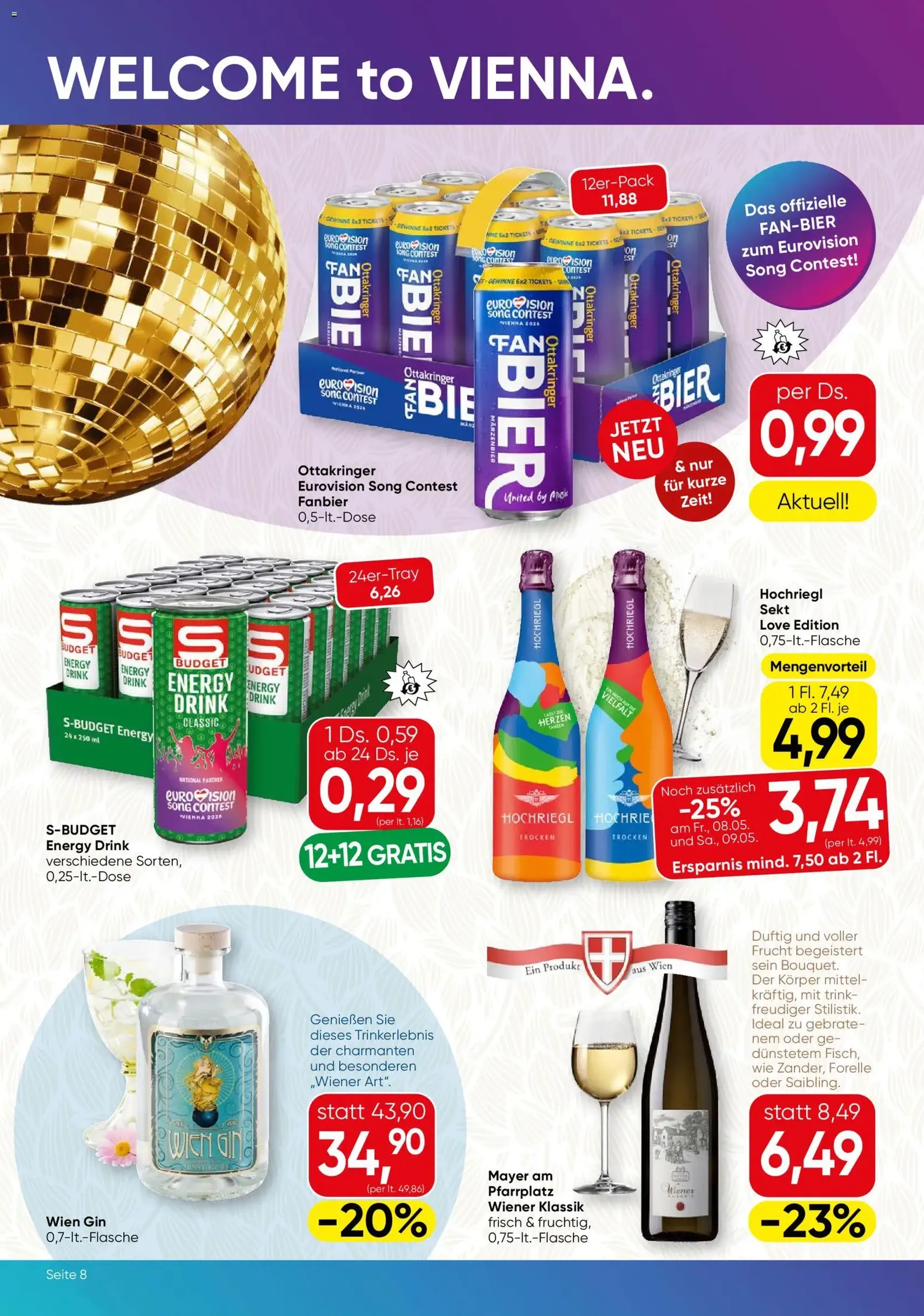 SPAR Gourmet Flugblatt - Gültiger Prospekt ab 07.05.2026, Seite 8 von insgesamt 12