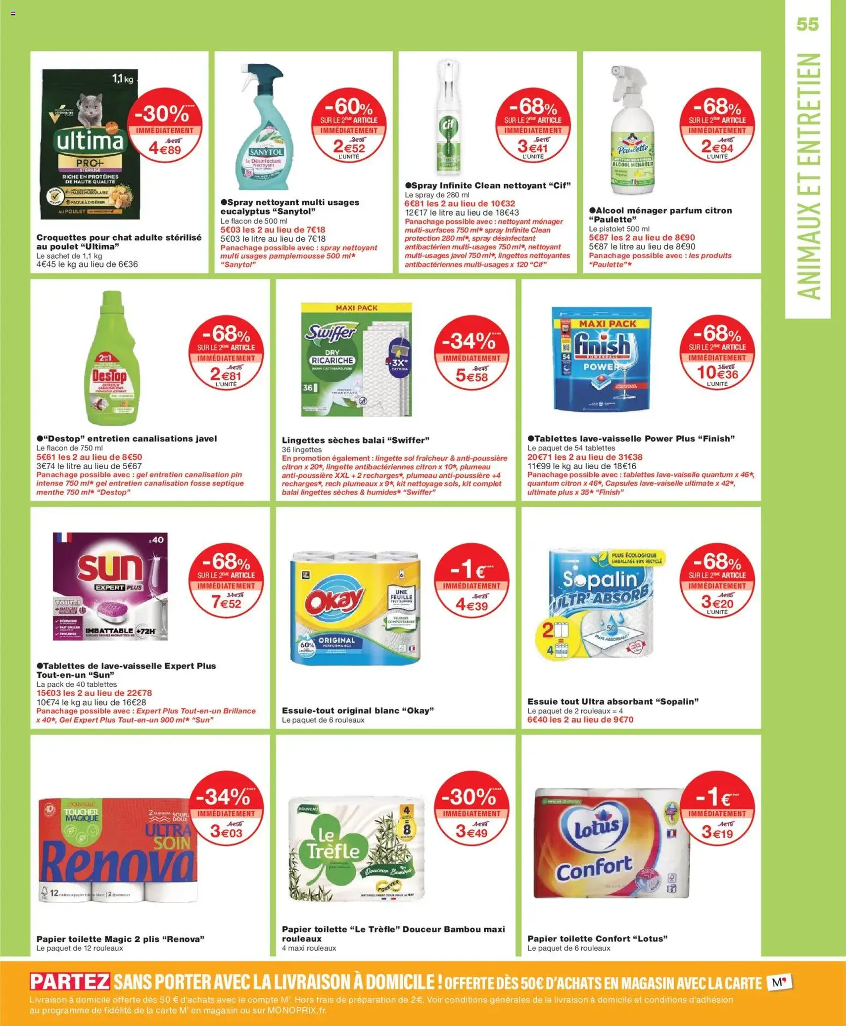 Monoprix catalogue - brochure valable à partir du 01/01/2026, page 55 sur 69