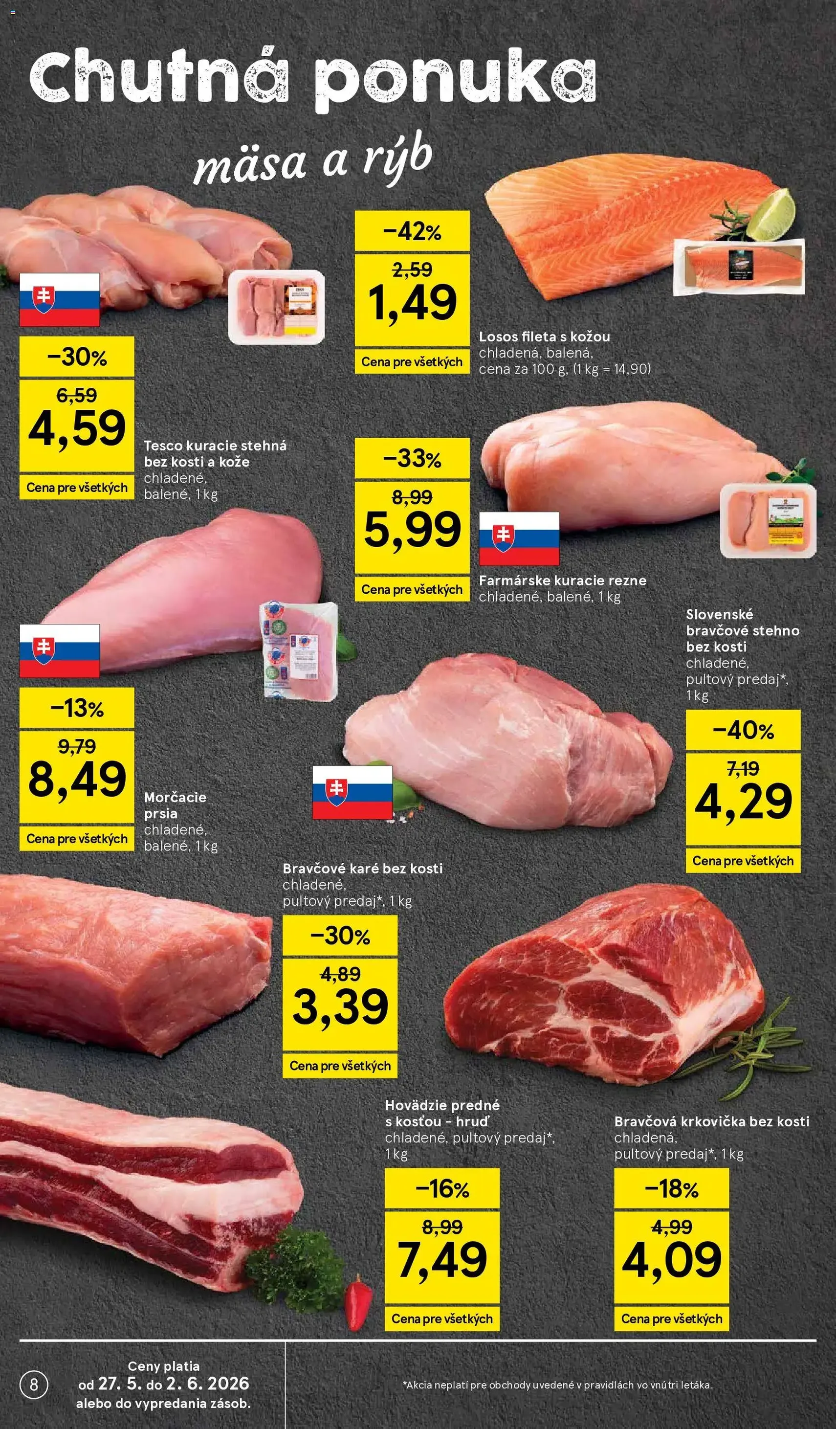 Tesco Hypermarket - leták - platný leták od 27.05.2026 strana 8 z 45