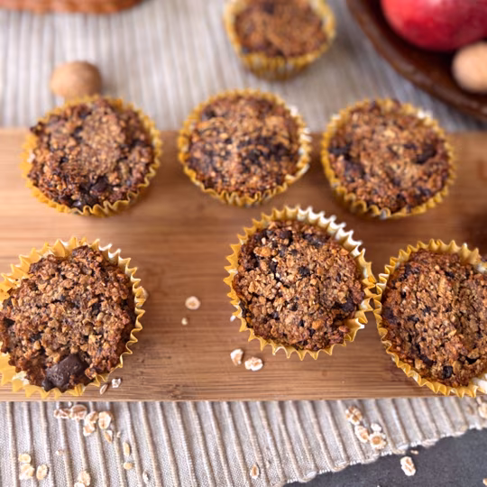 Náhľad receptu Jablkové muffiny bez cukru a múky