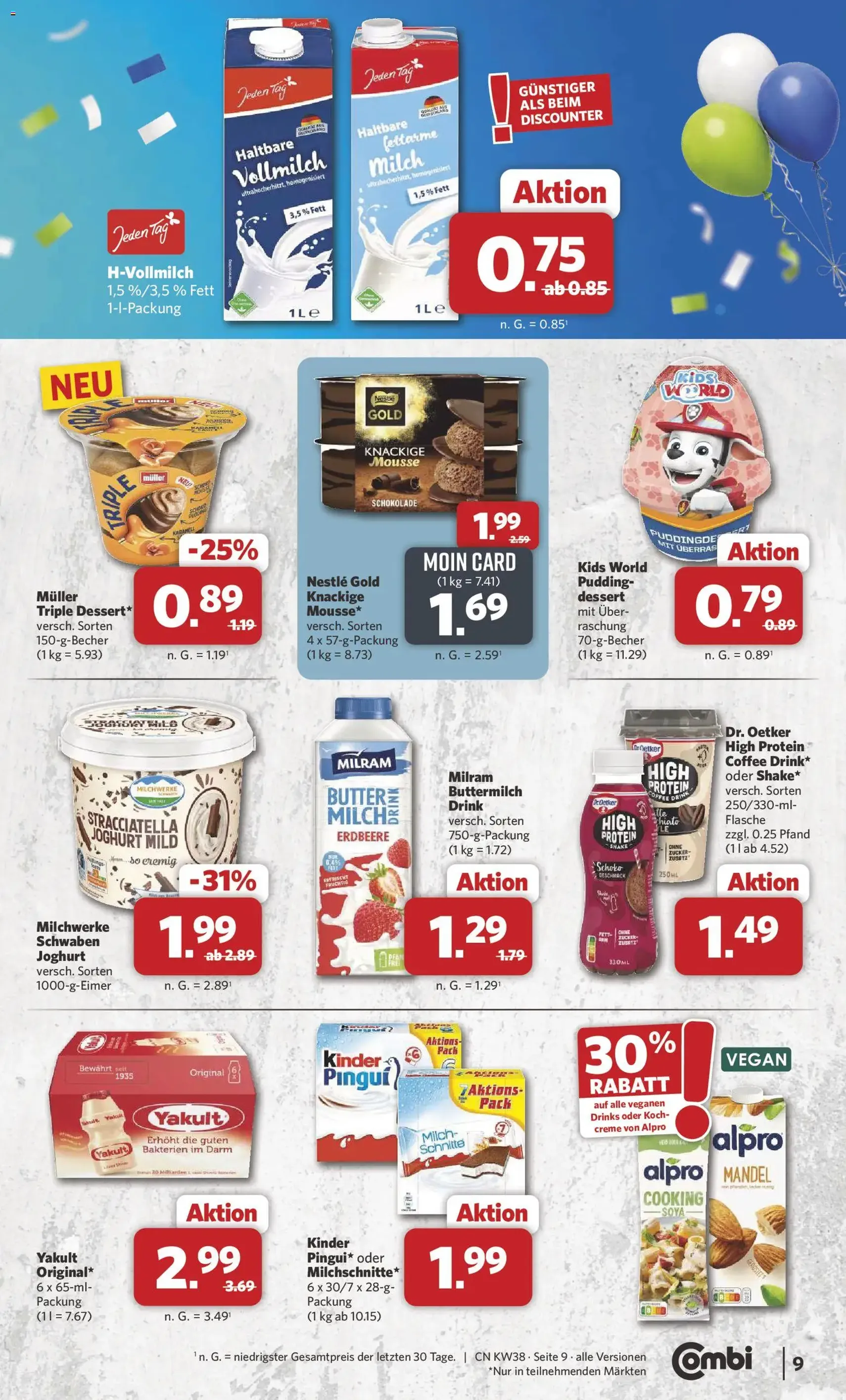 Combi Prospekt - Gültiger Prospekt ab 14.09.2026, Seite 9 von insgesamt 33