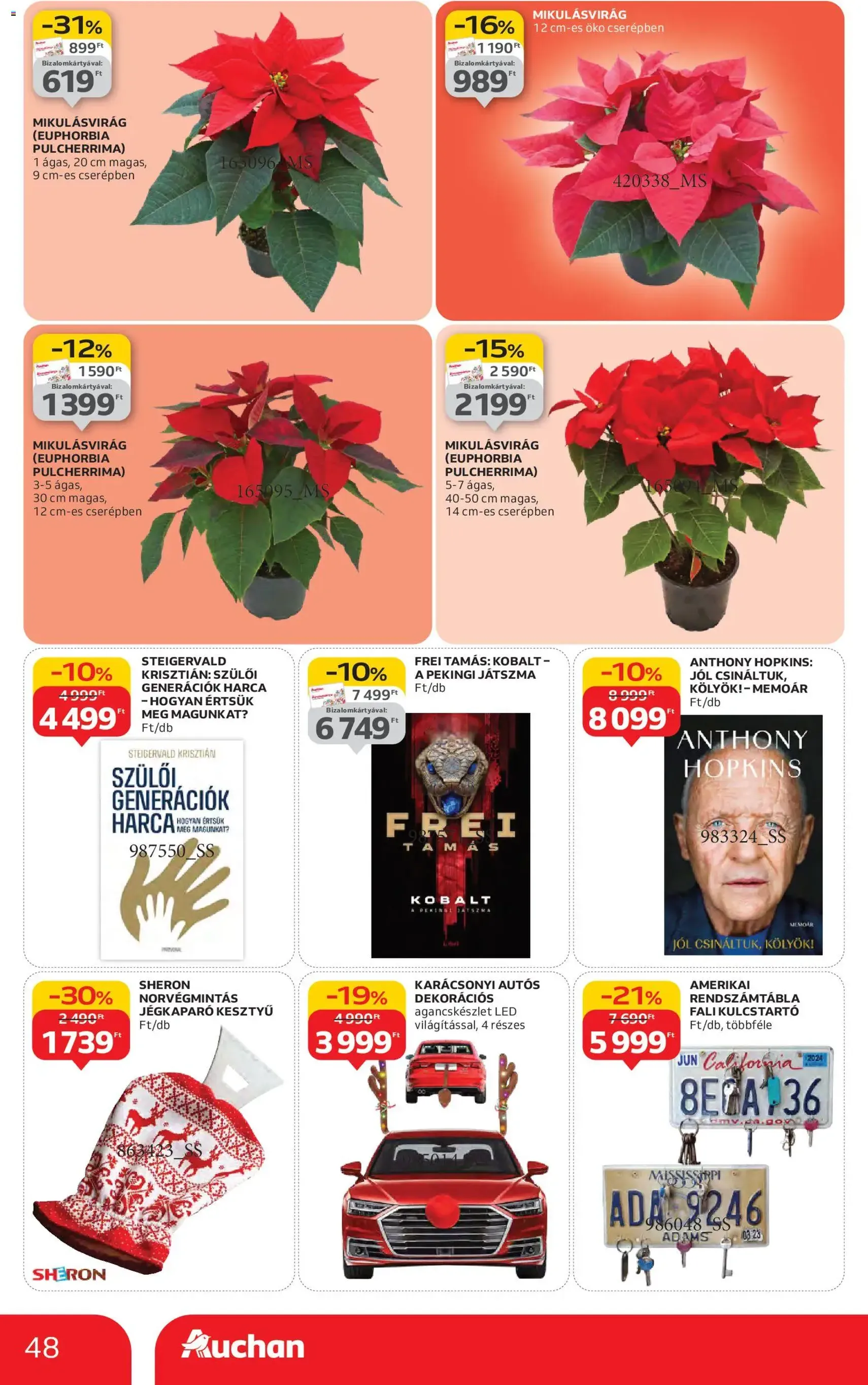Auchan Akciós újság - 2025.11.06. érvényes szórólap 48 oldal 58 oldalból