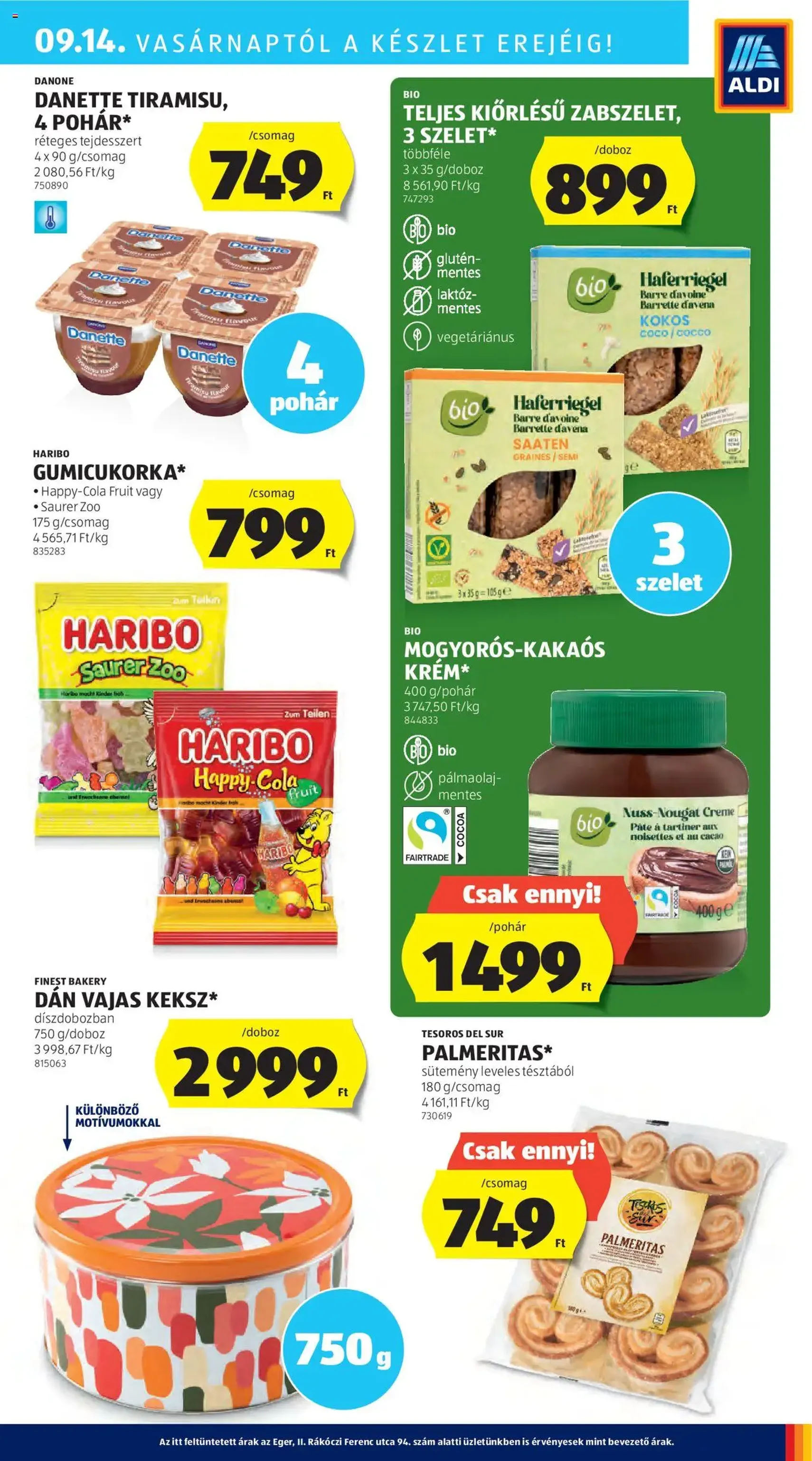 Aldi Akciós újság - 2025.09.11. érvényes szórólap 31 oldal 46 oldalból Aldi Akciós újság - 2025.09.11. érvényes szórólap 31 oldal 46 oldalból