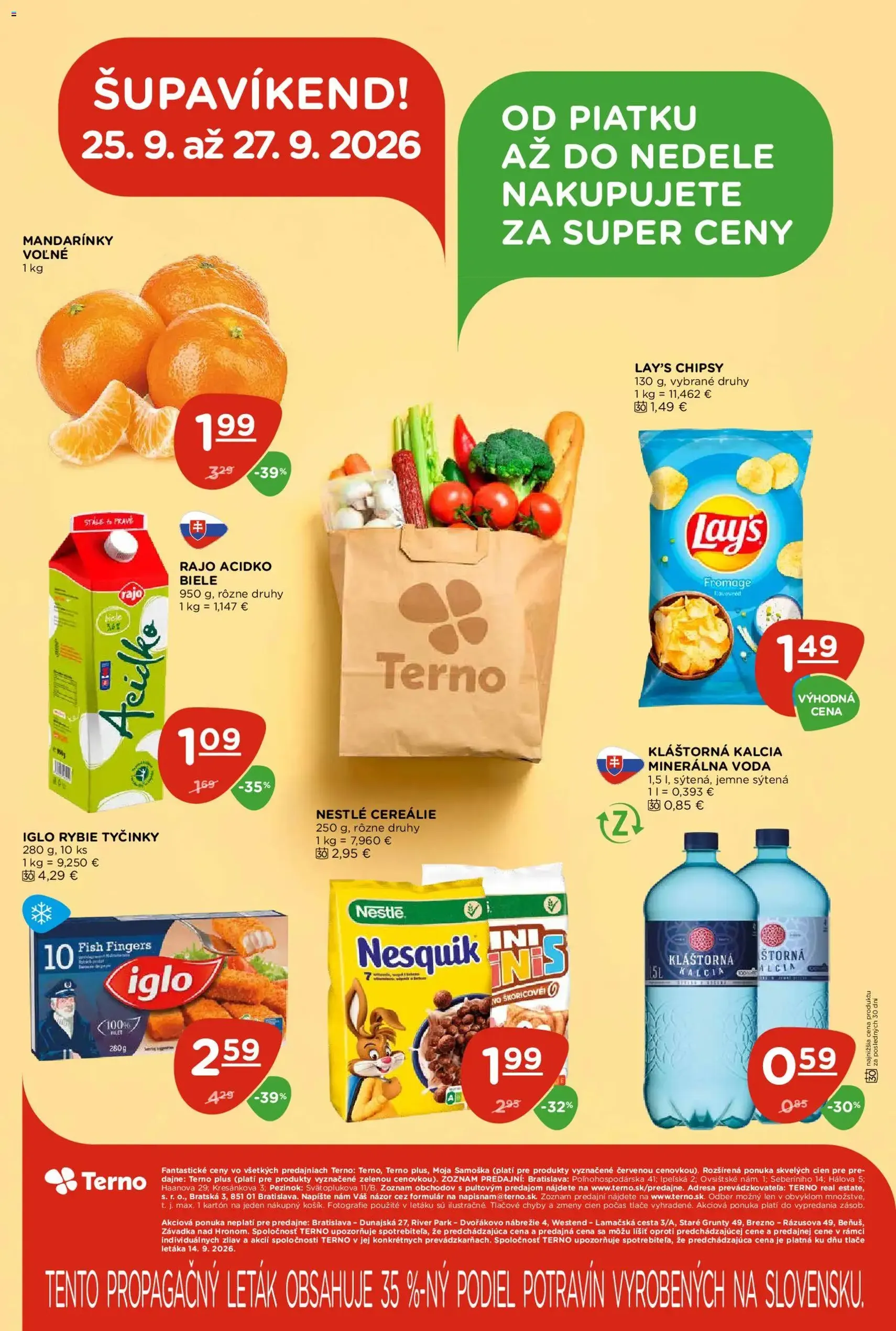 Terno leták - platný leták od 24.09.2026 strana 28 z 28