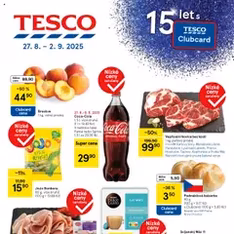 Tesco leták - Hypermarket - náhled letáku platný od 27.08.2025