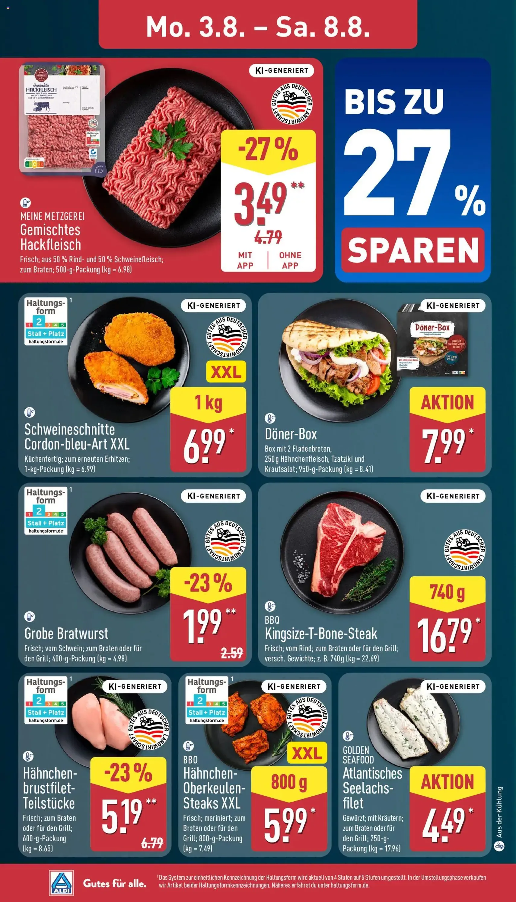 Aldi Prospekt - Gültiger Prospekt ab 03.08.2026, Seite 4 von insgesamt 41