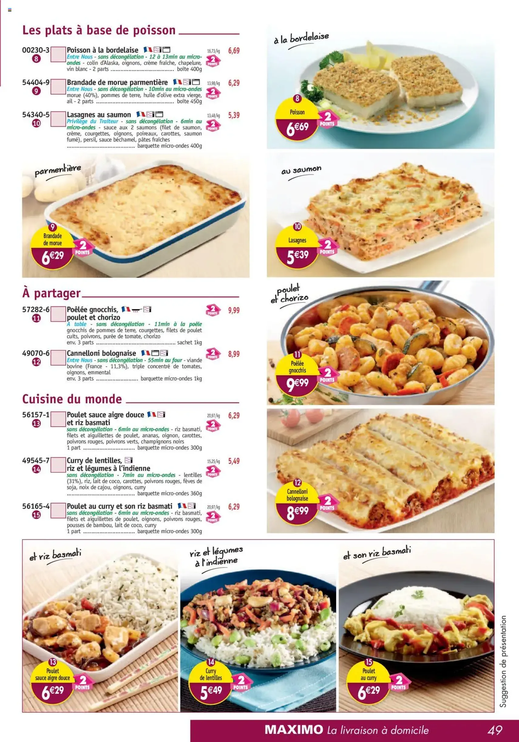 Maximo catalogue - brochure valable à partir du 26/09/2025, page 49 sur 64 Maximo catalogue - brochure valable à partir du 26/09/2025, page 49 sur 64