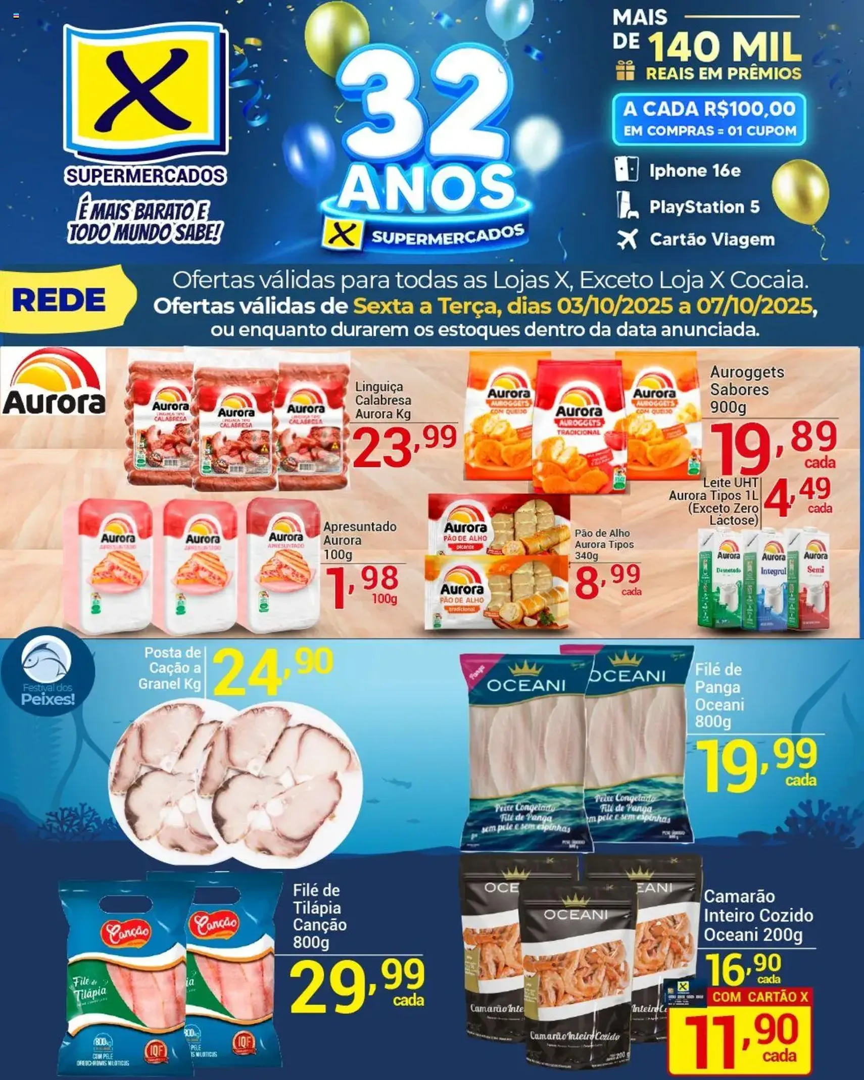 X Supermercados - Ofertas da semana - folheto válido a partir de 03/10/2025 página 6 de 6