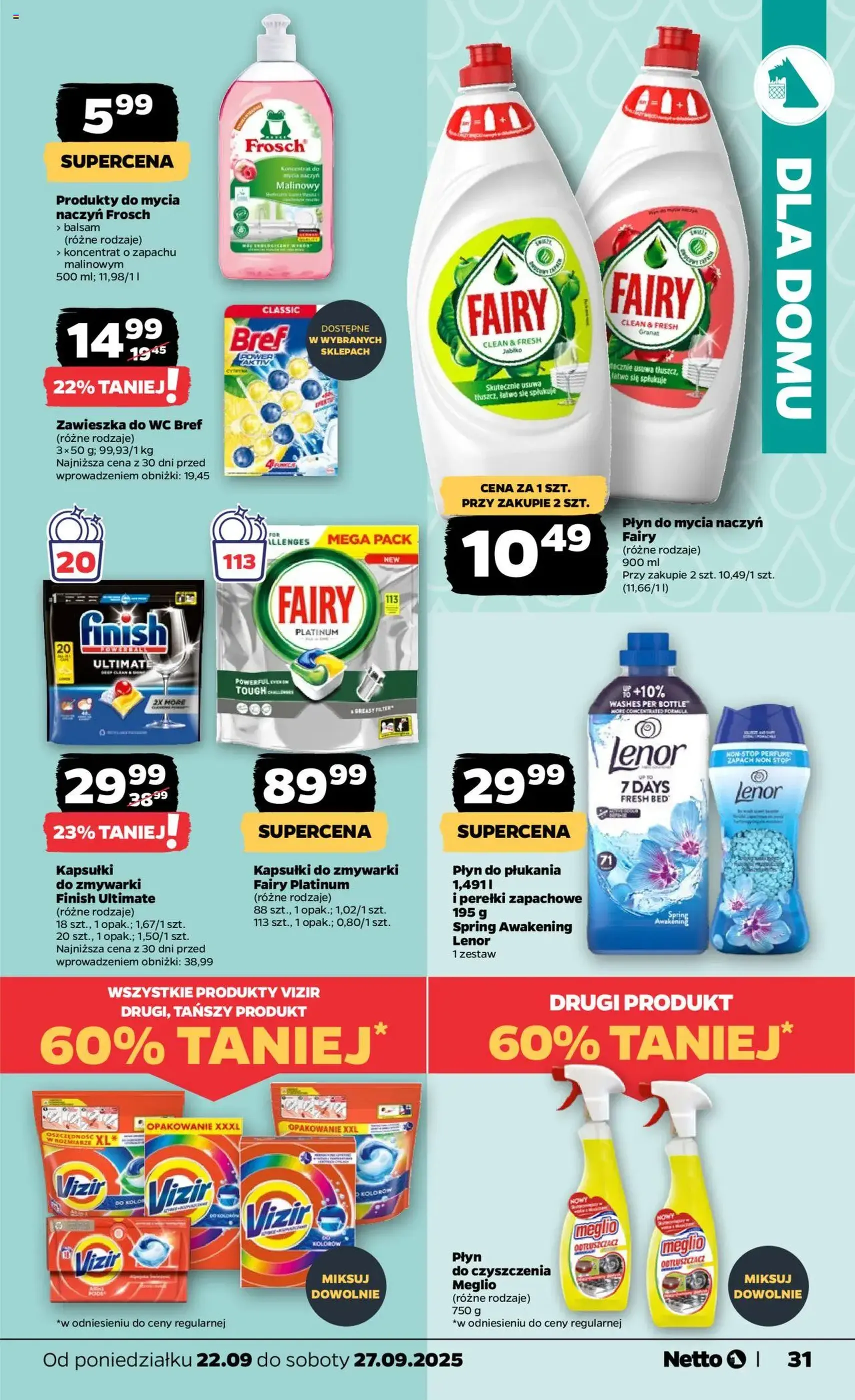 Netto gazetka - Spożywcza - ważny gazetka od 22.09.2025 strona 31 z 33 Netto gazetka - Spożywcza - ważny gazetka od 22.09.2025 strona 31 z 33