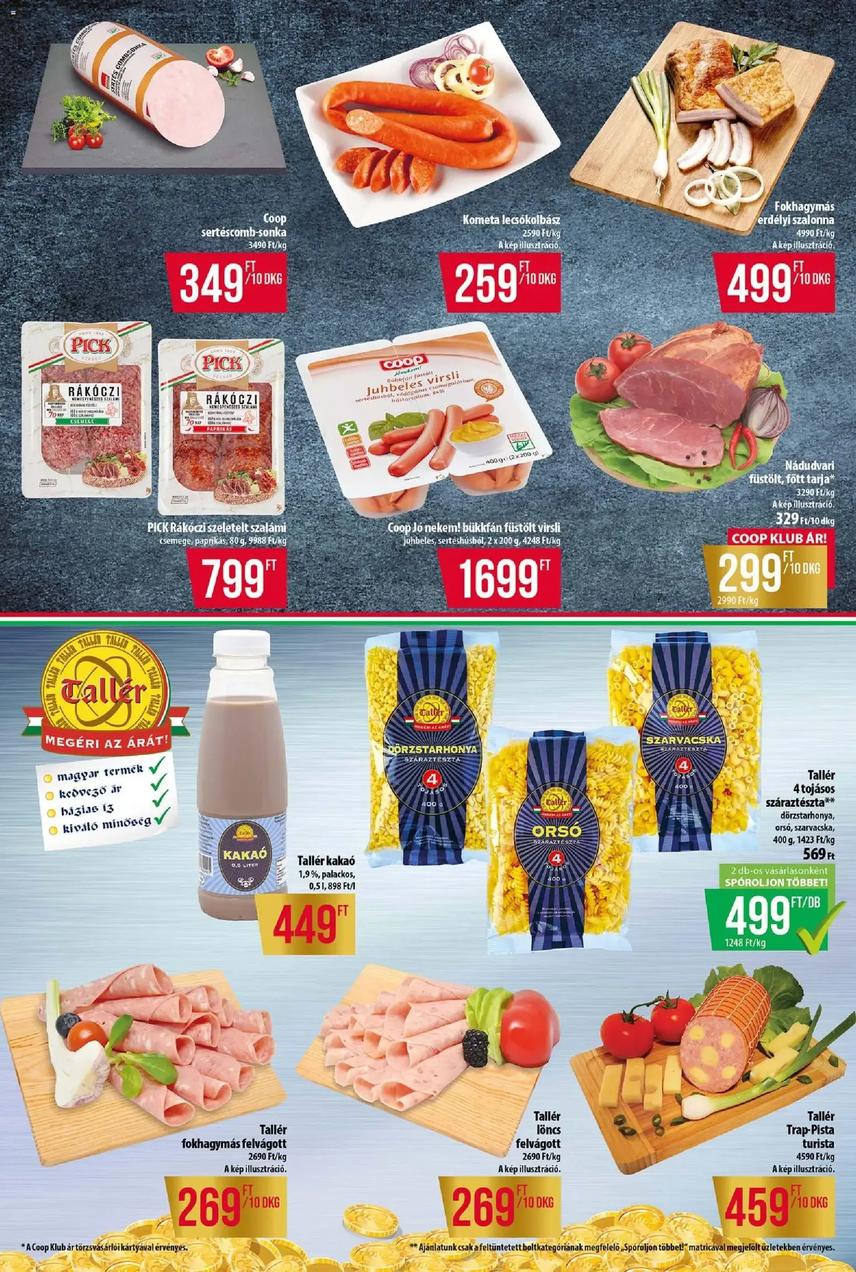 COOP Szolnok akciós újság - 2026.05.28. érvényes szórólap 4 oldal 8 oldalból