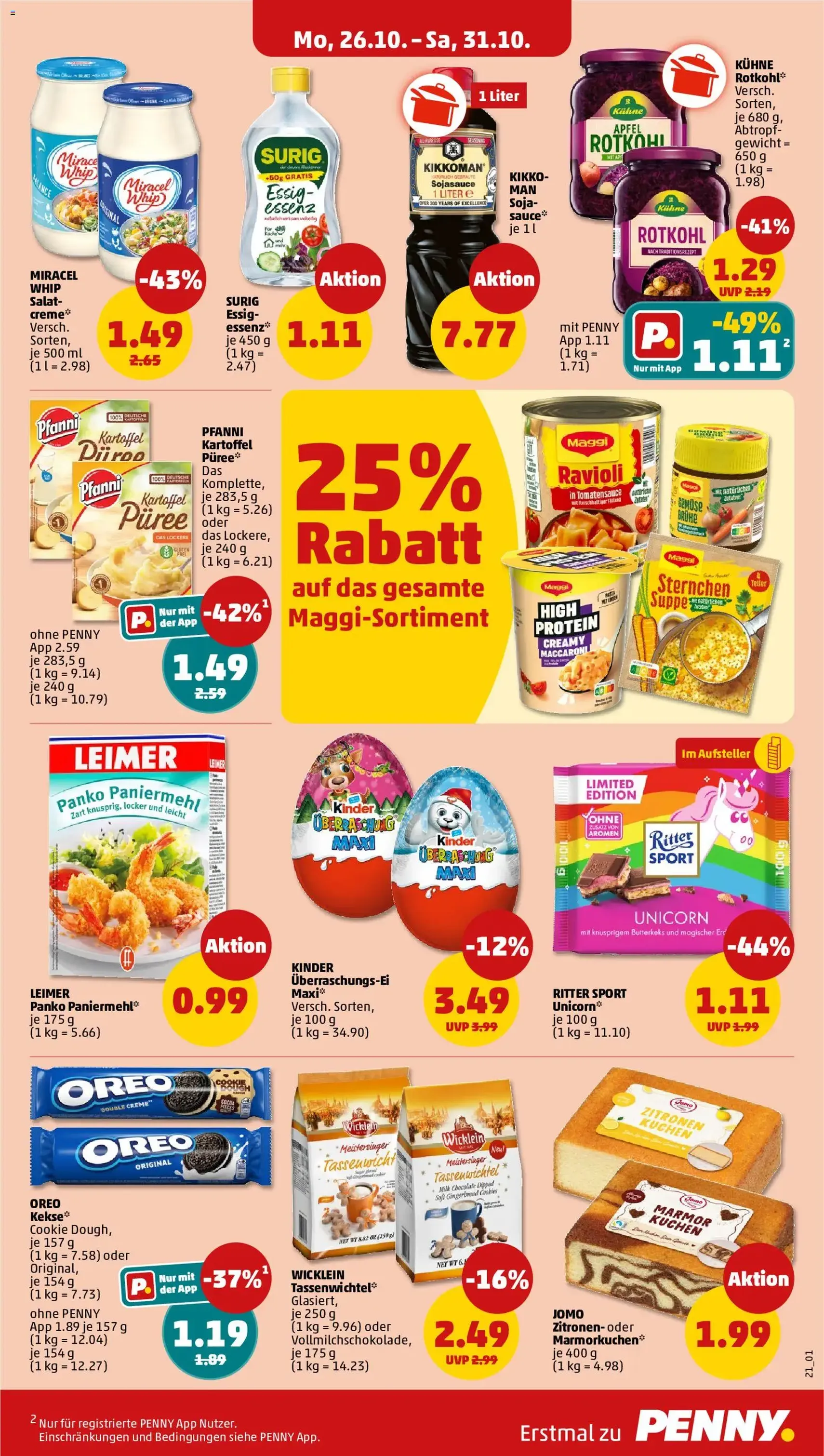 Penny Prospekt - Gültiger Prospekt ab 26.10.2026, Seite 23 von insgesamt 47