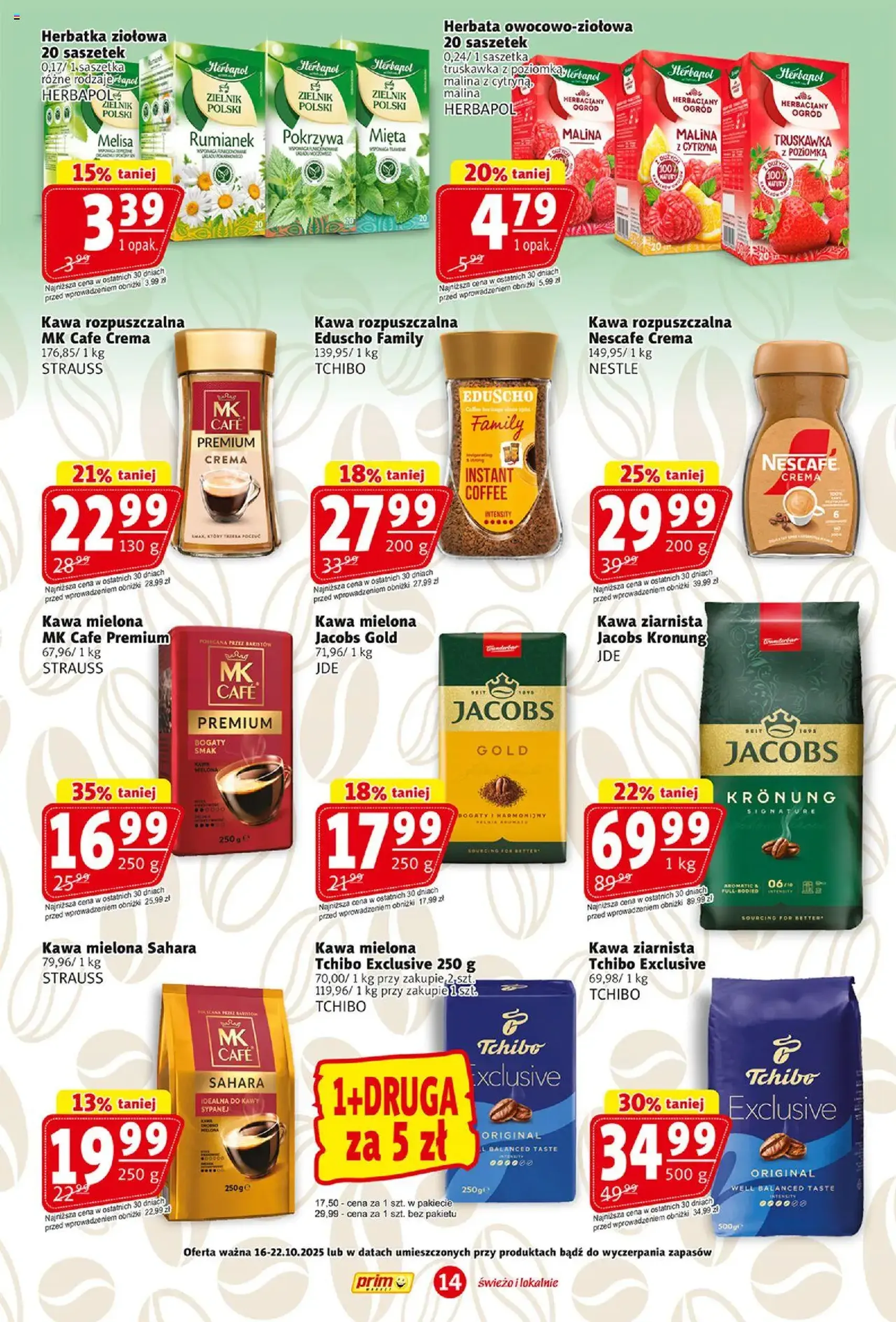 Prim Market Gazetka - ważny gazetka od 16.10.2025 strona 14 z 16 Prim Market Gazetka - ważny gazetka od 16.10.2025 strona 14 z 16