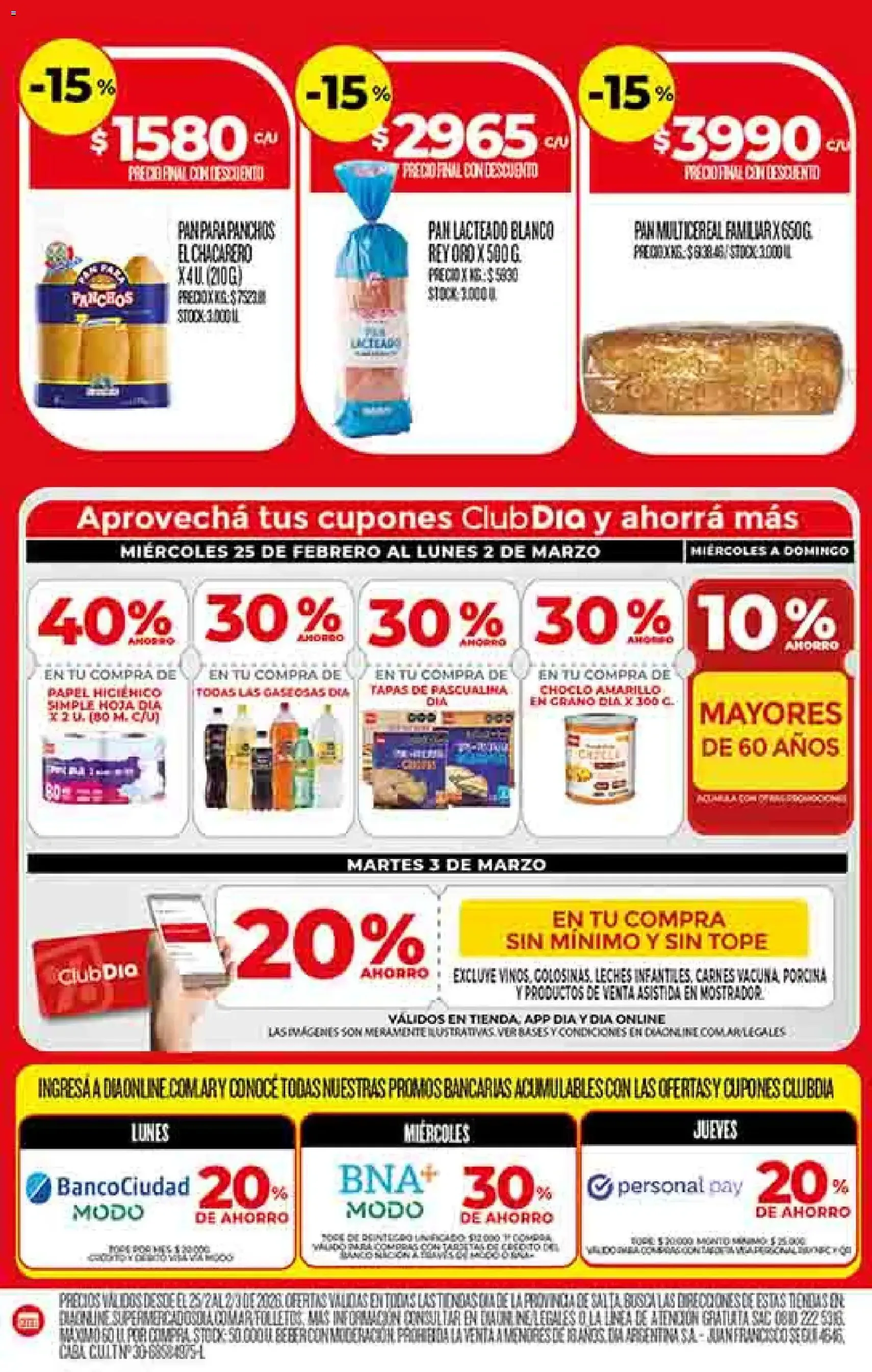 Supermercado DIA Ofertas - folleto válido desde 25/02/2026 página 4 de 57