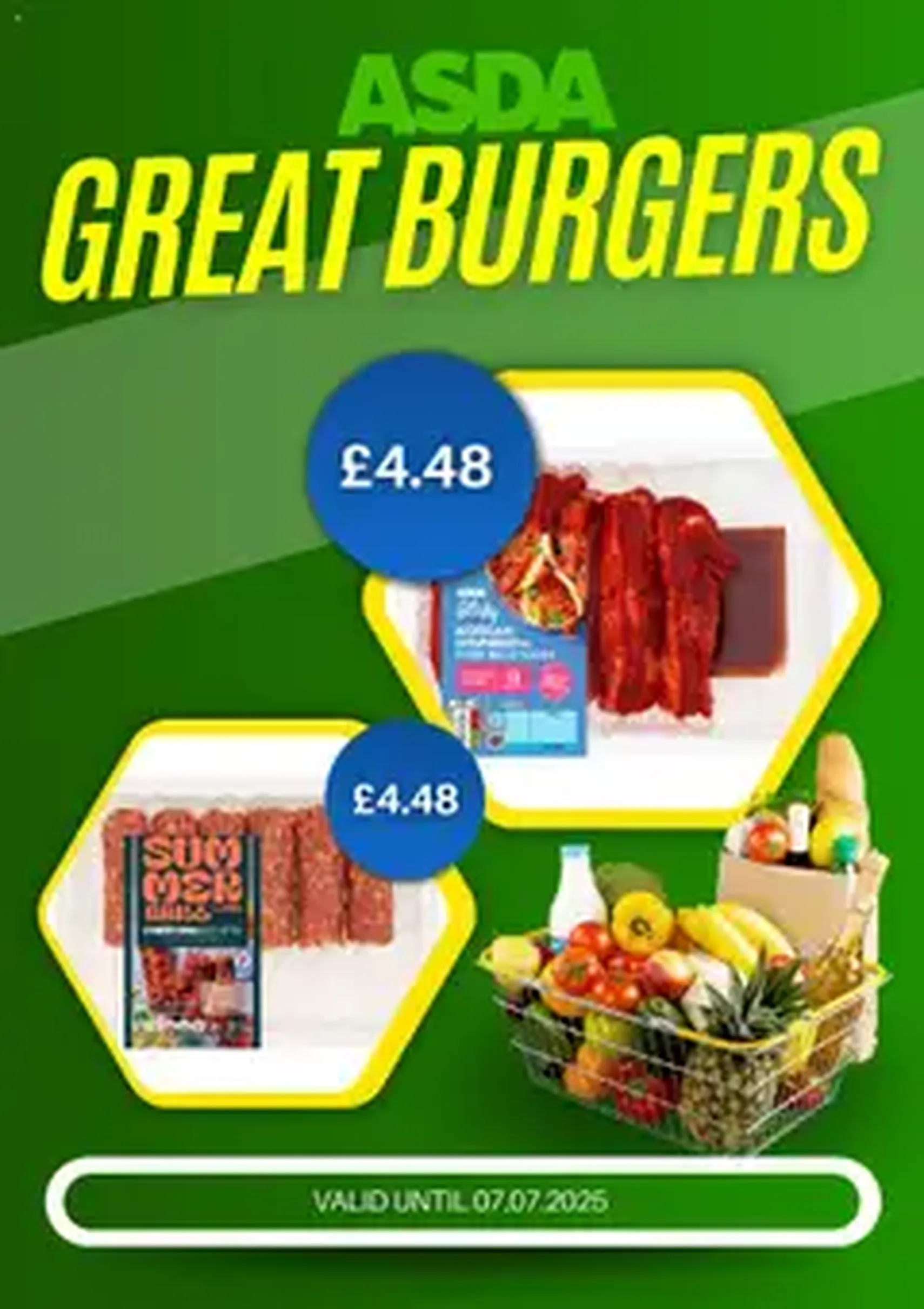 Asda - Weekly offers - valid flyer from 01/07/2025, page 1 of 1