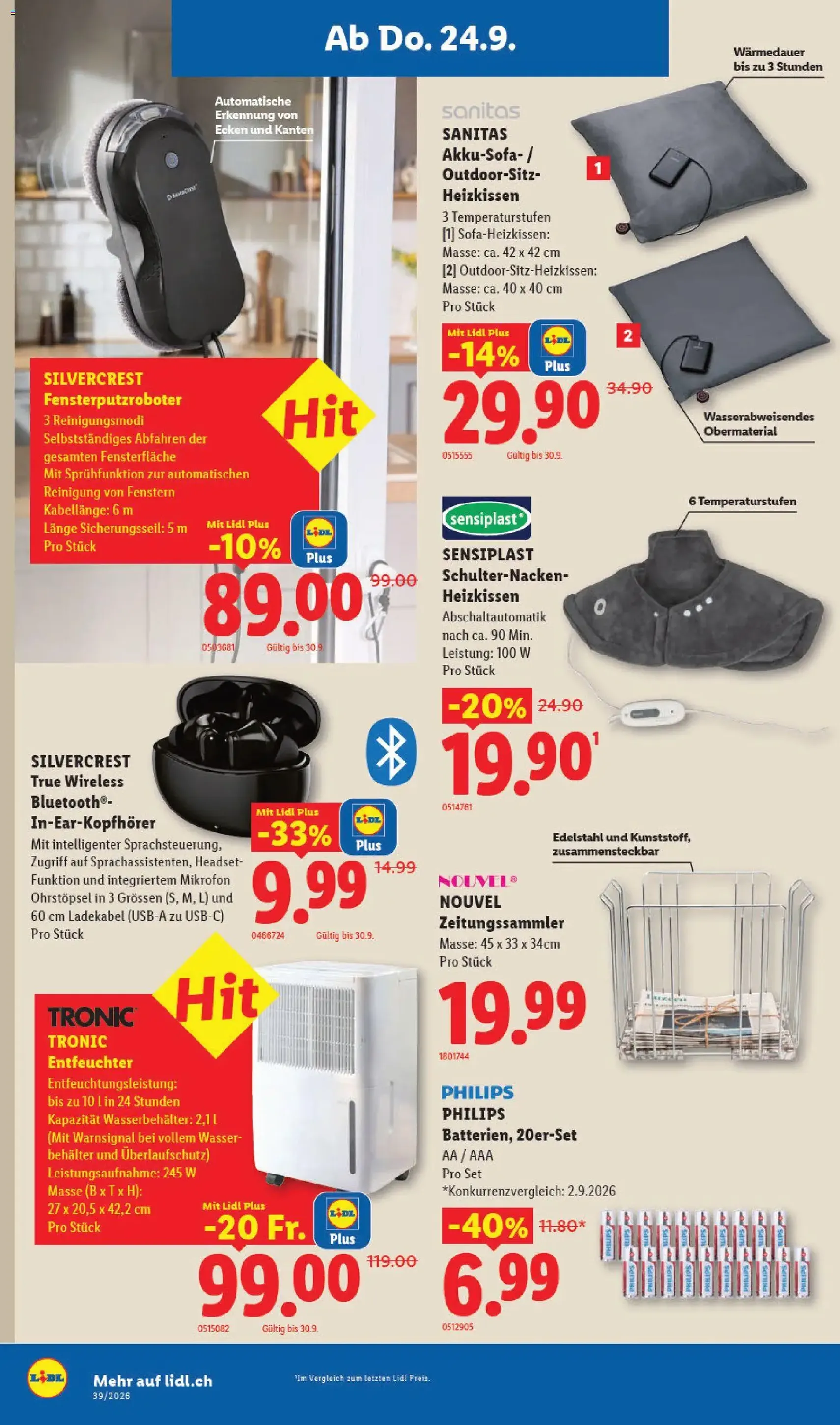 Lidl aktionen - Gültiger Prospekt ab 24.09.2026, Seite 20 von insgesamt 32