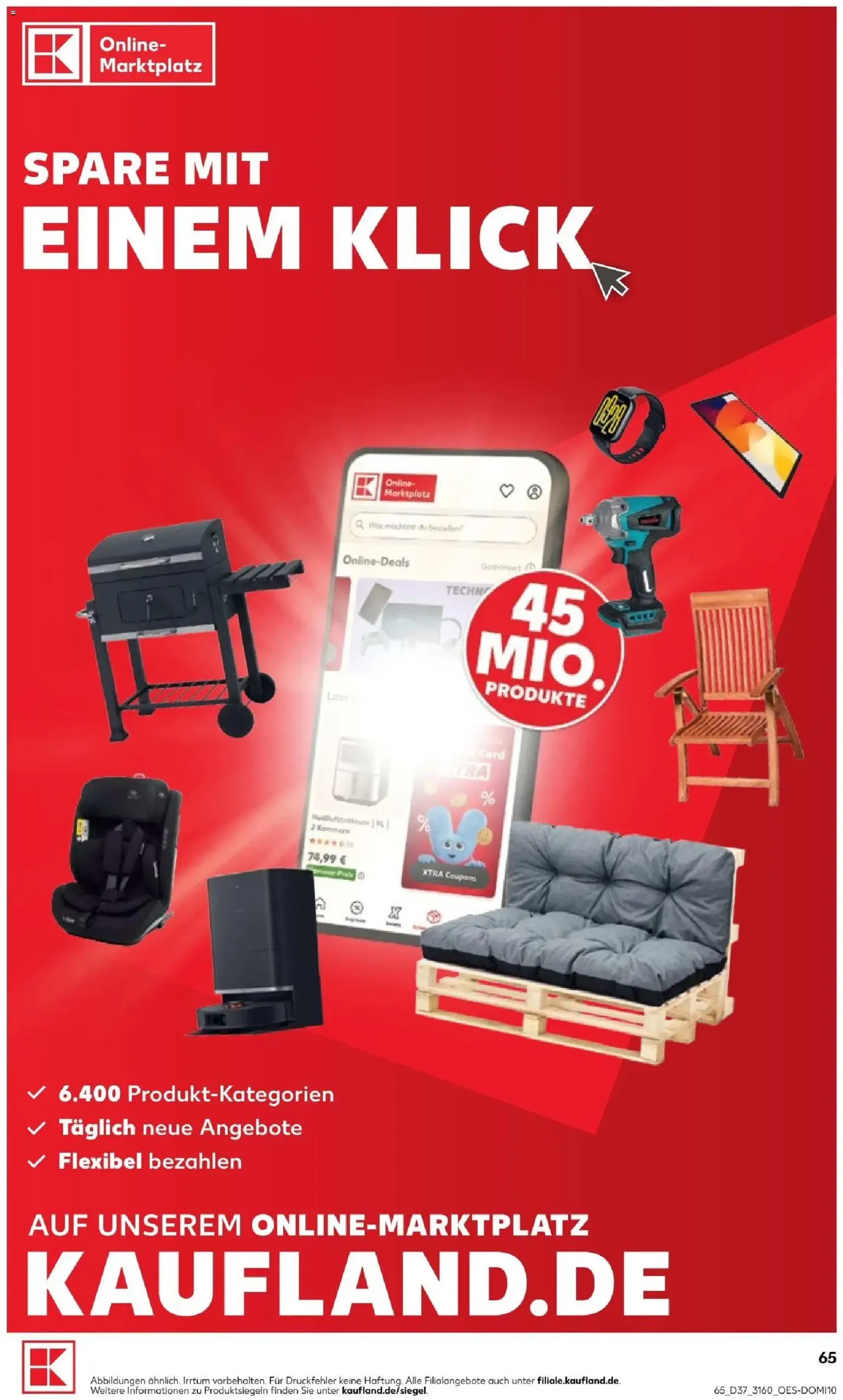Kaufland Prospekt - Gültiger Prospekt ab 10.09.2026, Seite 65 von insgesamt 66