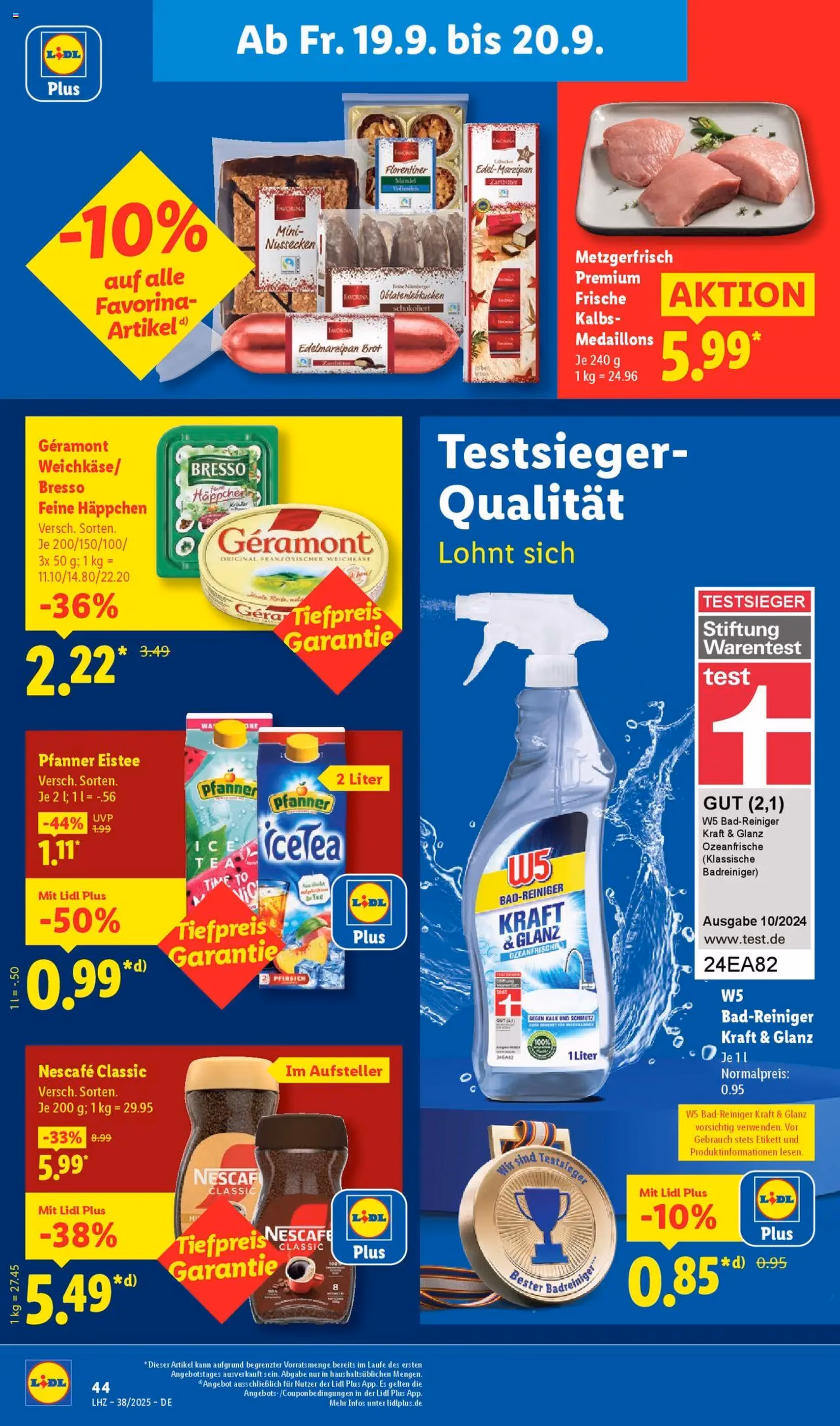 Lidl Prospekt - Gültiger Prospekt ab 15.09.2025, Seite 66 von insgesamt 68 Lidl Prospekt - Gültiger Prospekt ab 15.09.2025, Seite 66 von insgesamt 68