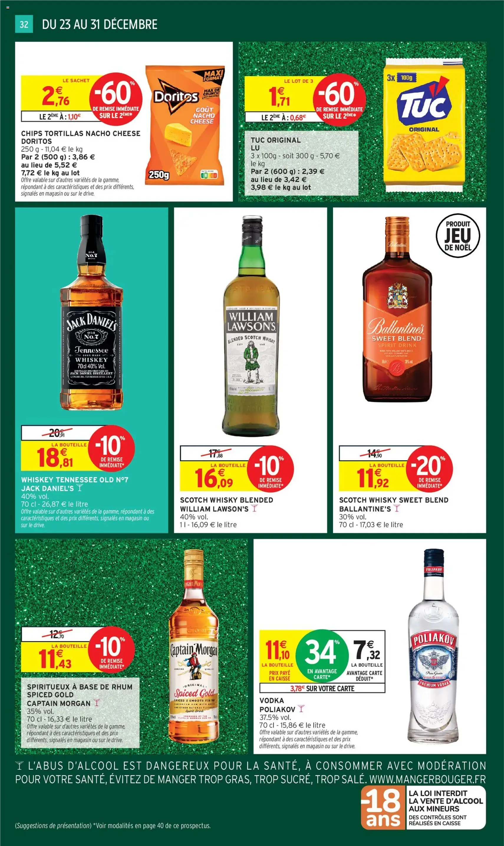 Intermarché catalogue semaine 52 - brochure valable à partir du 23/12/2025, page 32 sur 44