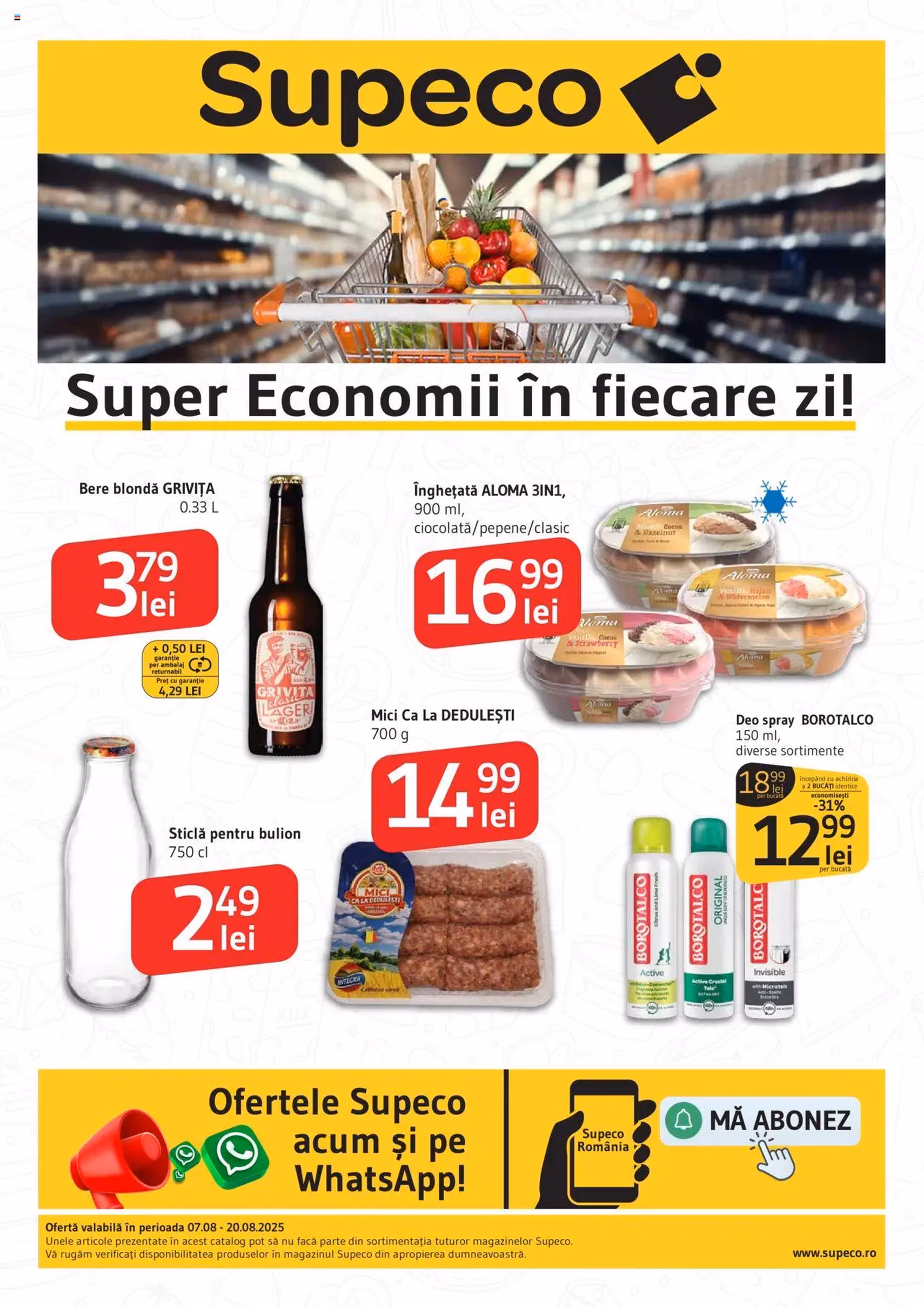 Catalog Supeco - cataloage valabile începând cu 07.08.2025 pagina 1 din 22 Catalog Supeco - cataloage valabile începând cu 07.08.2025 pagina 1 din 22