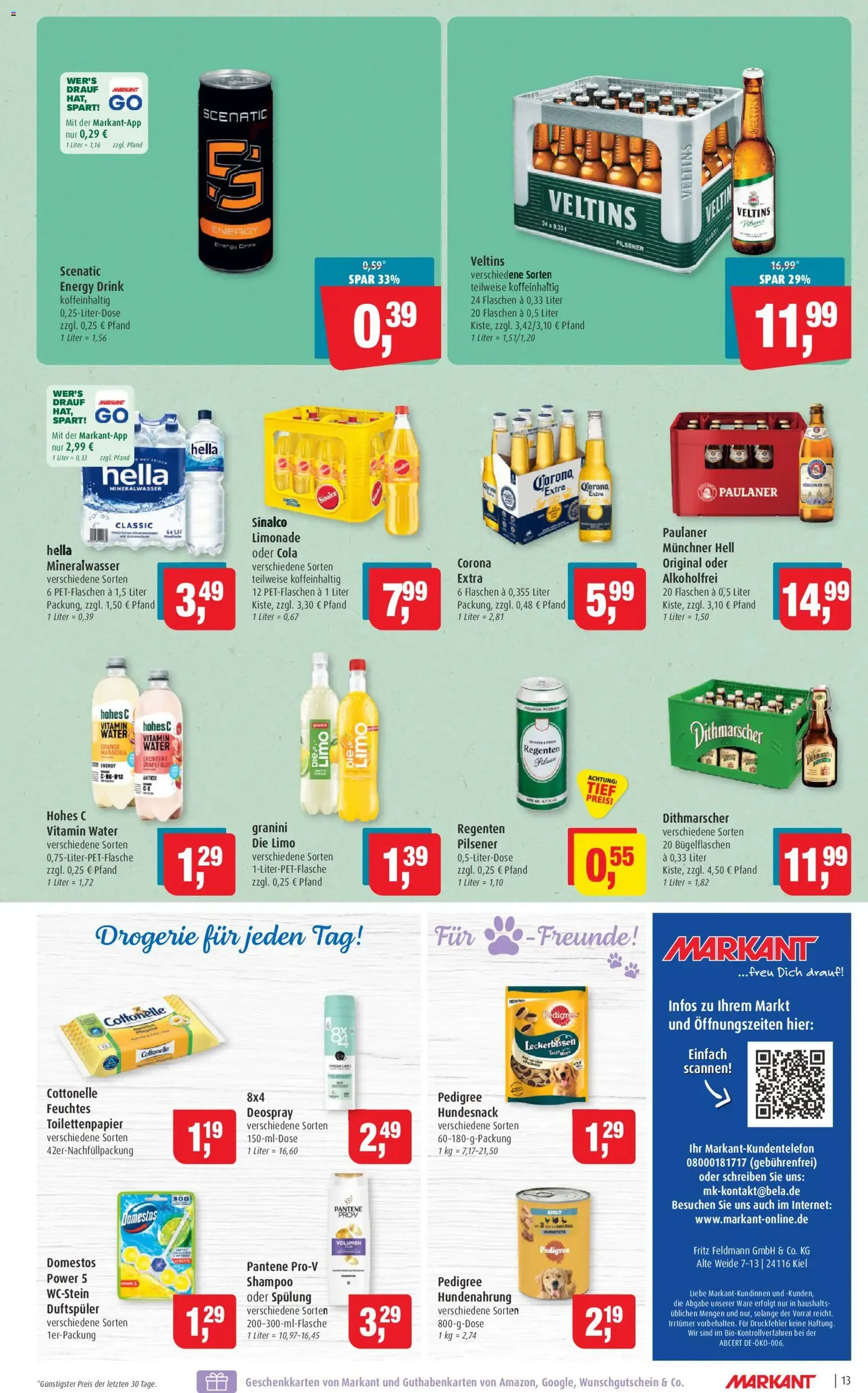 Markant Prospekt - Gültiger Prospekt ab 23.02.2026, Seite 13 von insgesamt 14