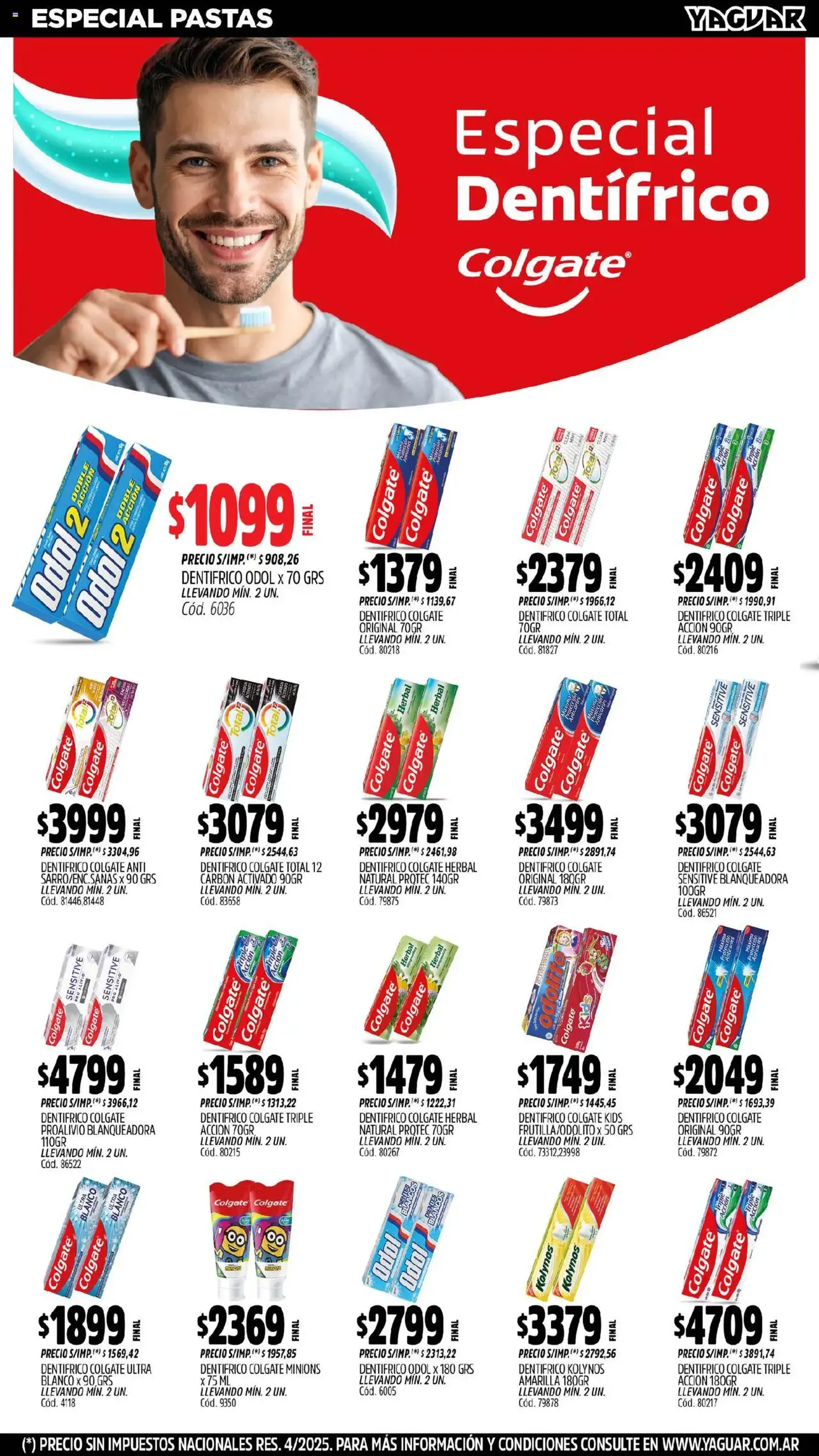 Yaguar catálogo - folleto válido desde 21/07/2025 página 16 de 33 Yaguar catálogo - folleto válido desde 21/07/2025 página 16 de 33