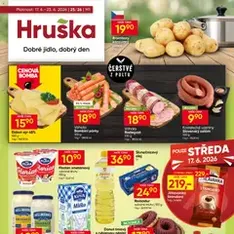 Hruška leták - náhled letáku platný od 17.06.2026