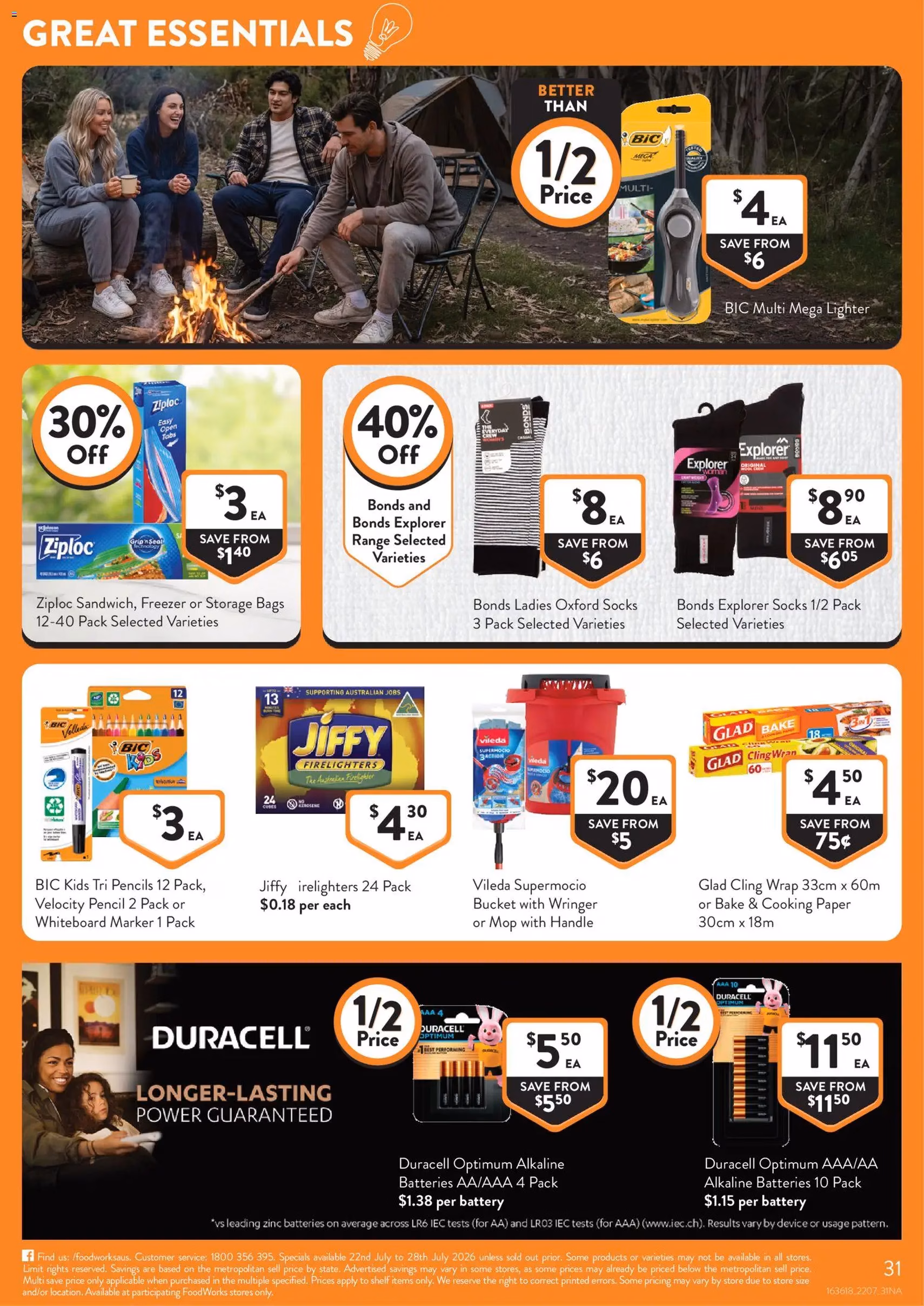Foodworks catalogue - valid flyer from 22/07/2026, page 31 of 31