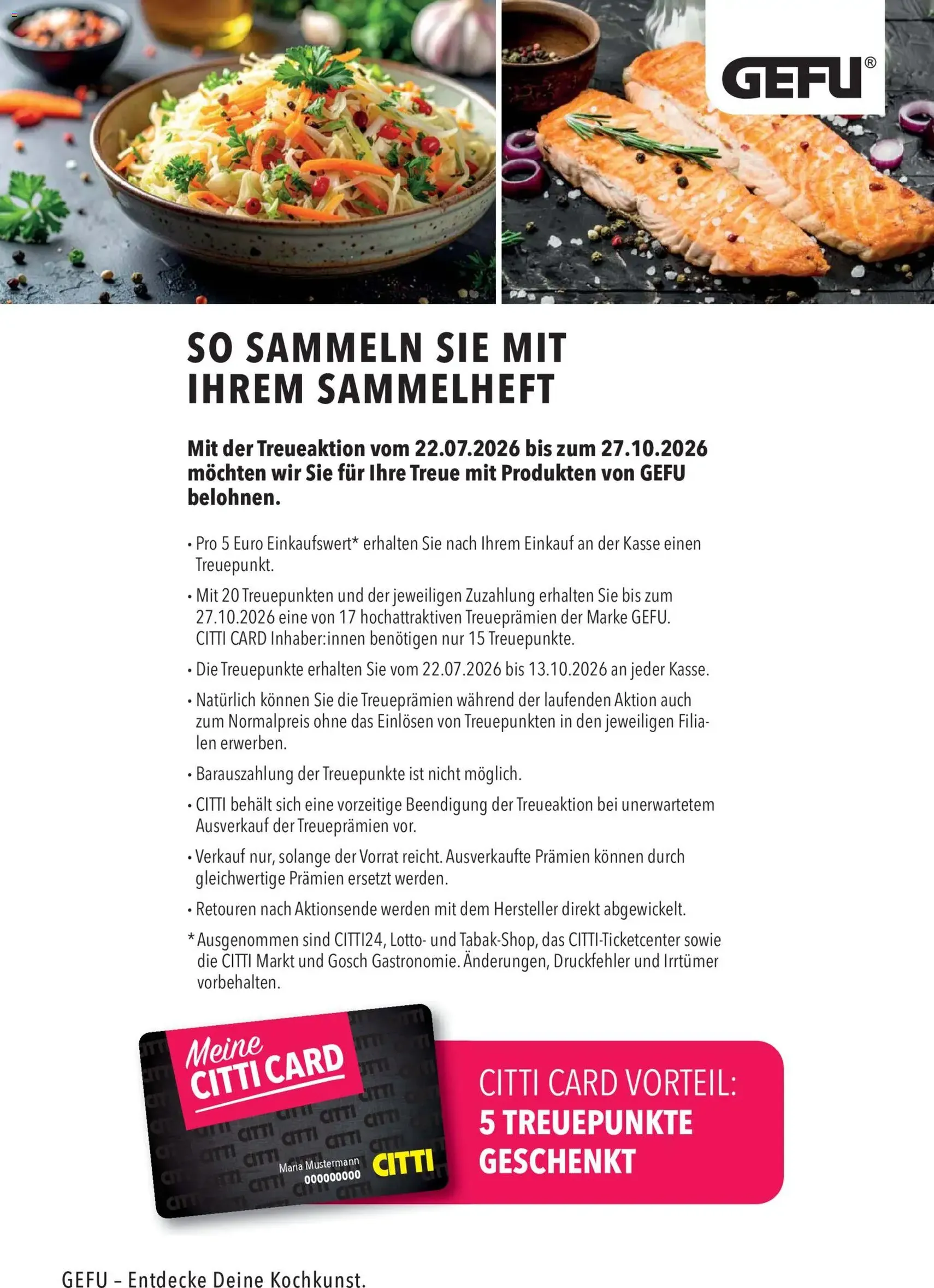 CITTI Markt Prospekt - Gültiger Prospekt ab 05.08.2026, Seite 30 von insgesamt 30