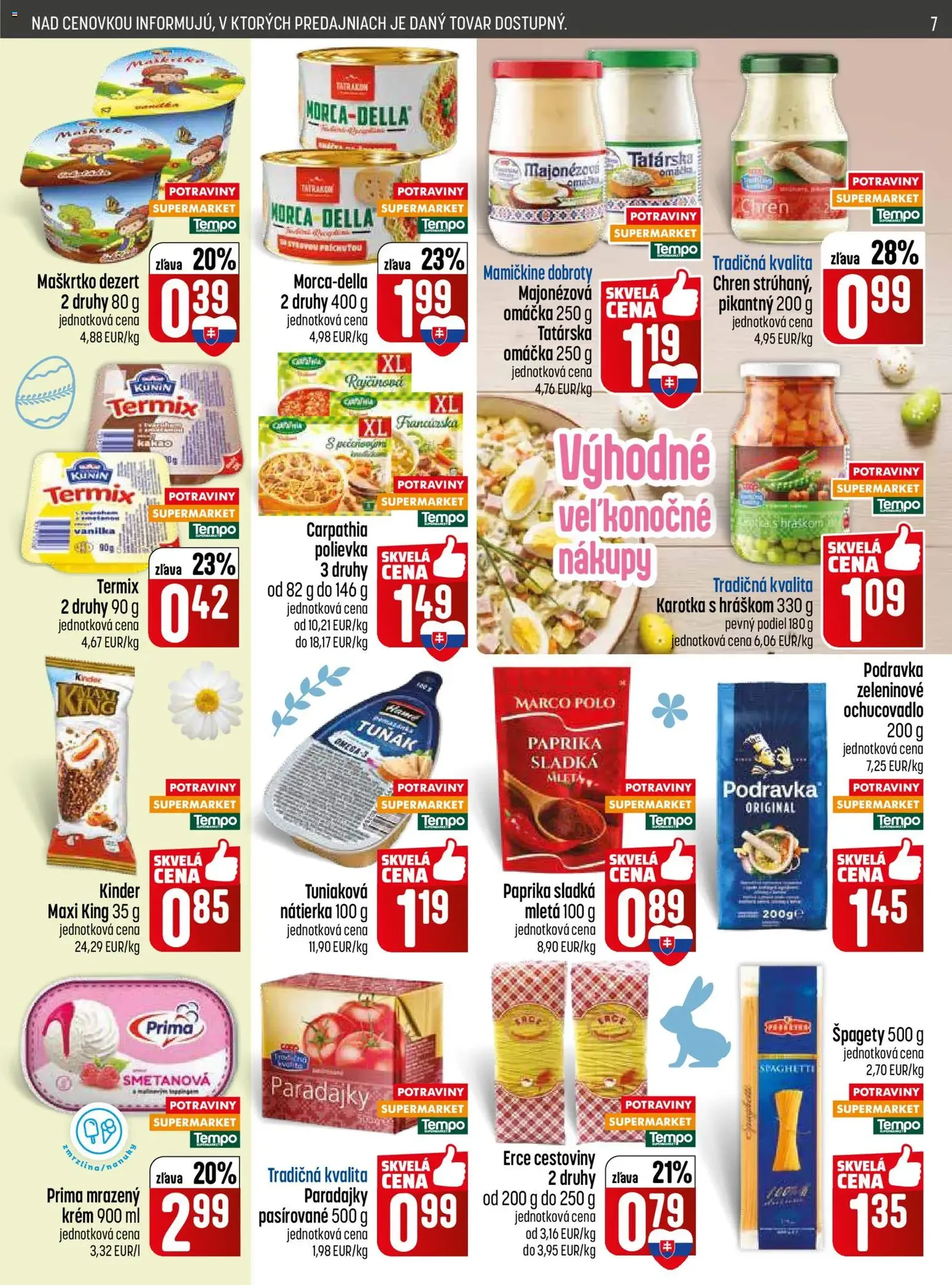 COOP Jednota leták - platný leták od 19.03.2026 strana 7 z 32