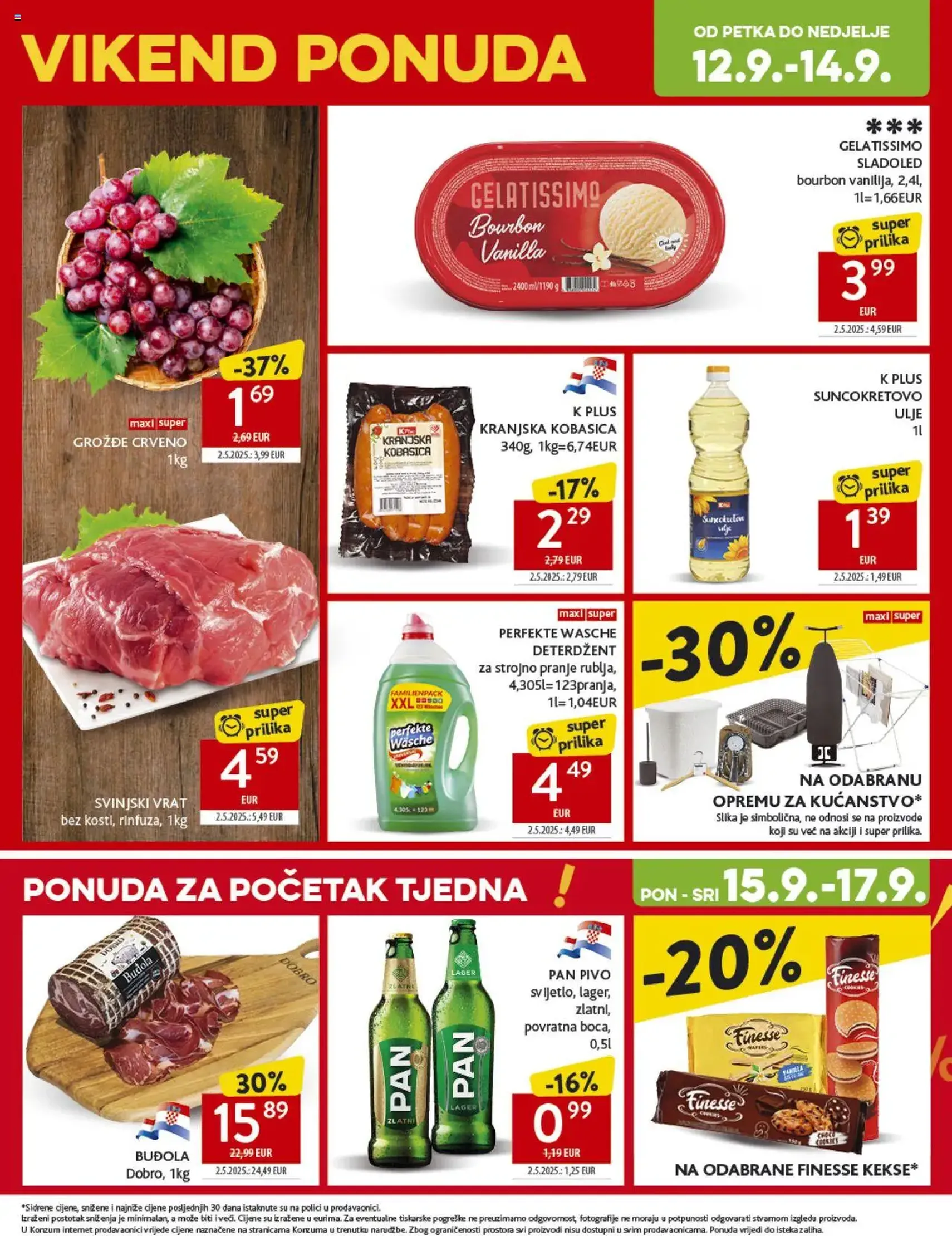 Konzum HR Akciós újság - 2025.09.10. érvényes szórólap 47 oldal 51 oldalból