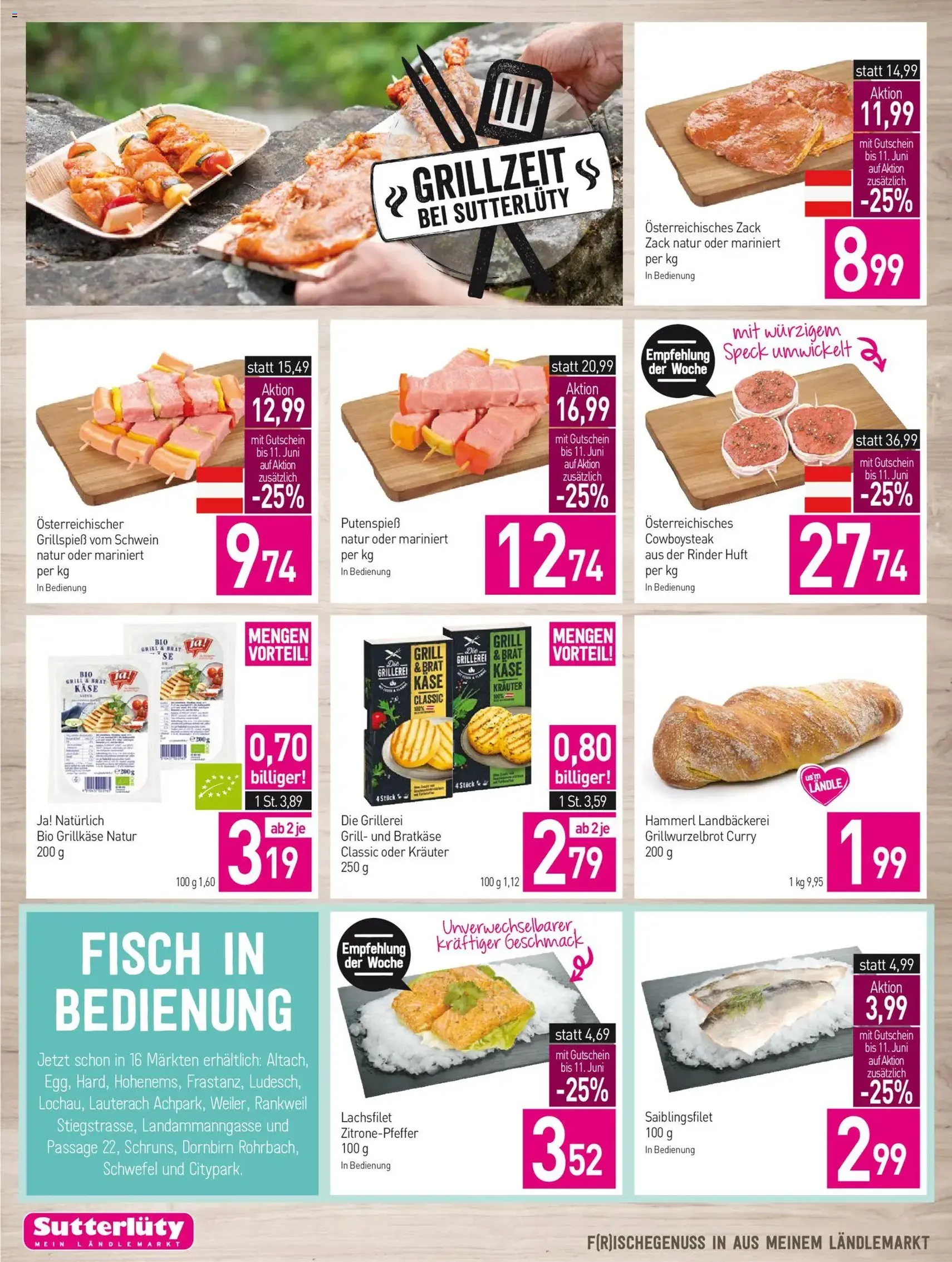 Sutterlüty Flugblatt - Gültiger Prospekt ab 04.06.2026, Seite 14 von insgesamt 24