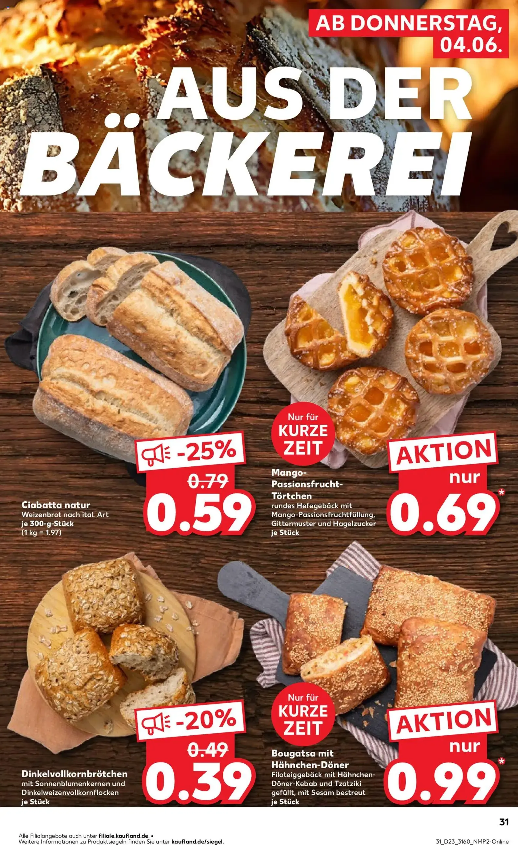 Kaufland Prospekt - Gültiger Prospekt ab 04.06.2026, Seite 31 von insgesamt 62