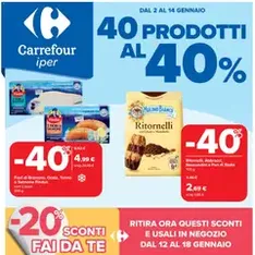 Volantino Carrefour - anteprima volantino valido dal 02/01/2026