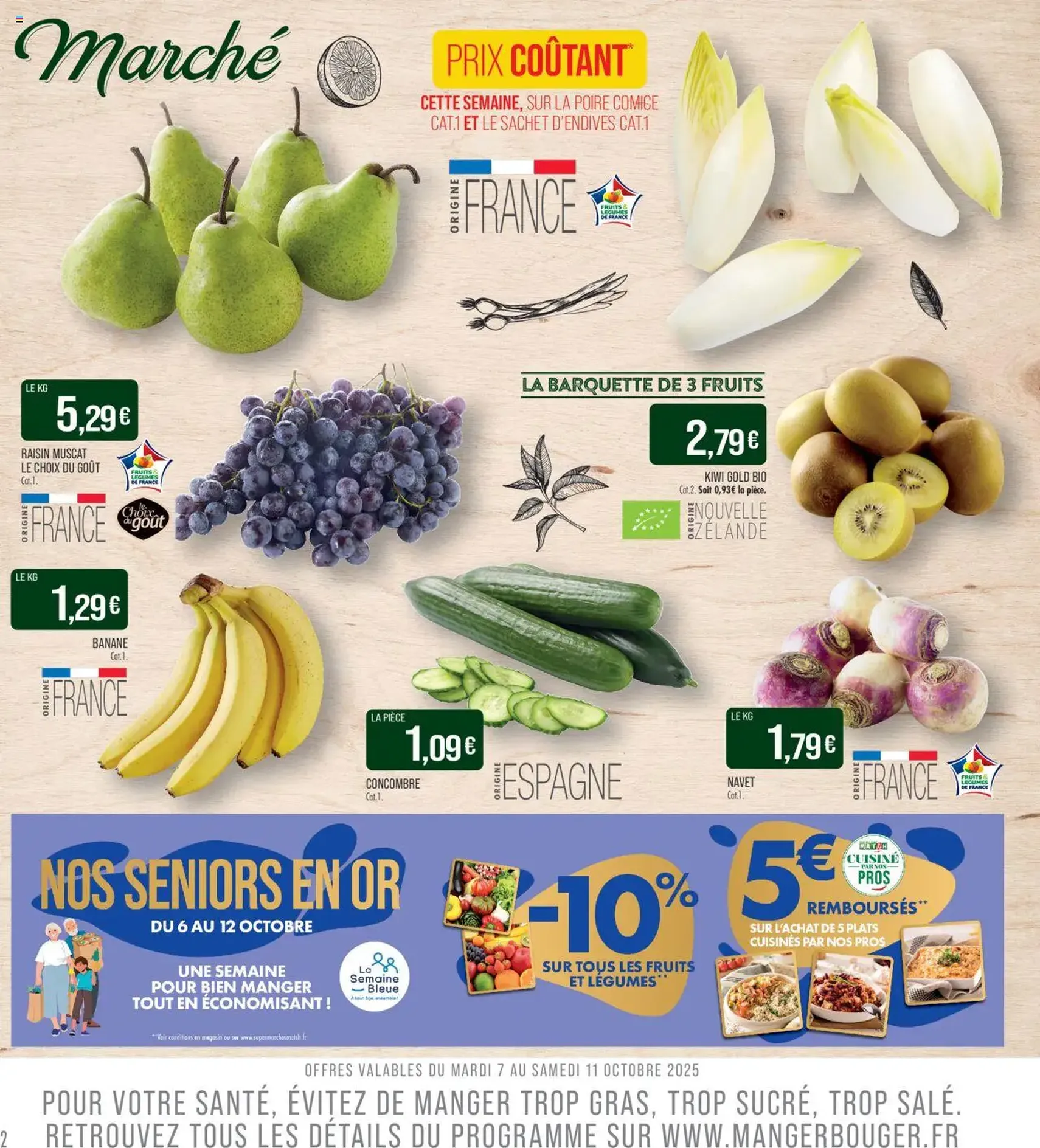 Match Supermarché catalogue - brochure valable à partir du 07/10/2025, page 2 sur 22