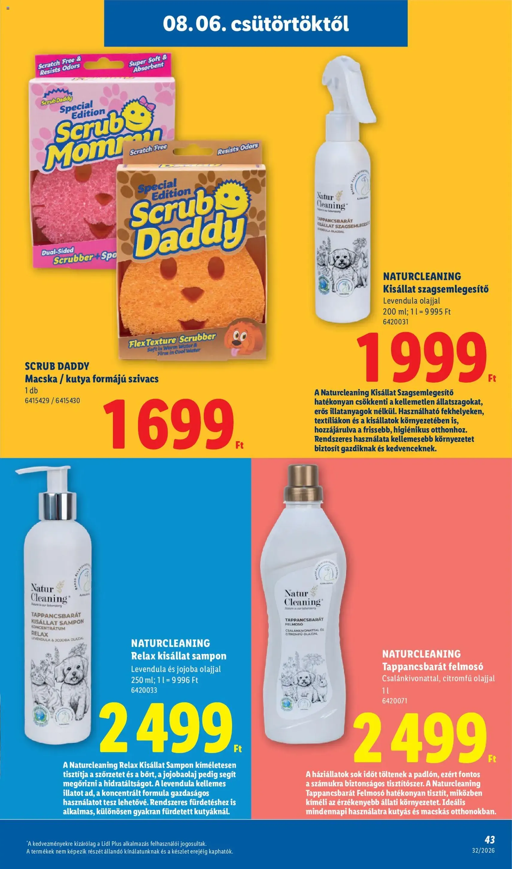 Lidl akciós újság - 2026.08.06. érvényes szórólap 43 oldal 80 oldalból