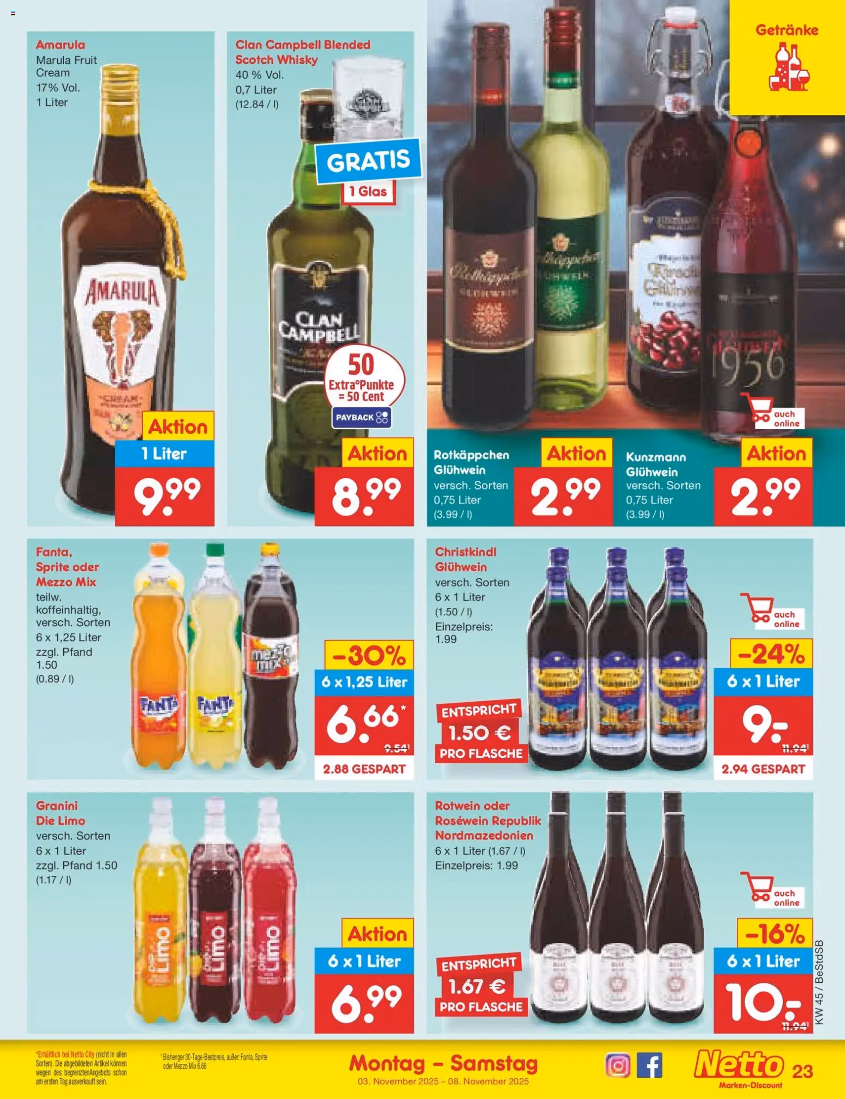 Netto Marken-Discount Prospekt - Gültiger Prospekt ab 03.11.2025, Seite 25 von insgesamt 63 Netto Marken-Discount Prospekt - Gültiger Prospekt ab 03.11.2025, Seite 25 von insgesamt 63