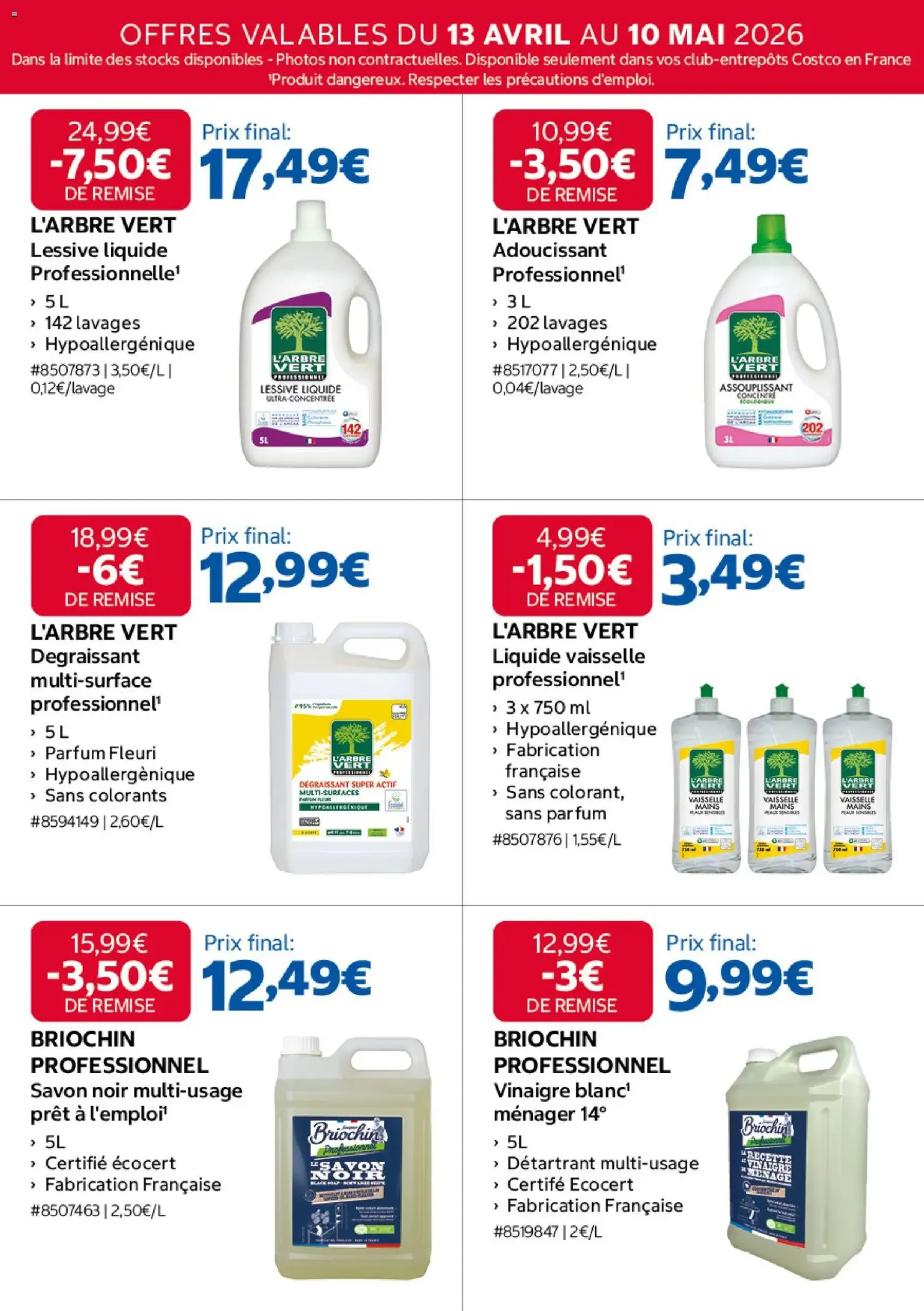 Costco catalogue - brochure valable à partir du 13/04/2026, page 9 sur 20