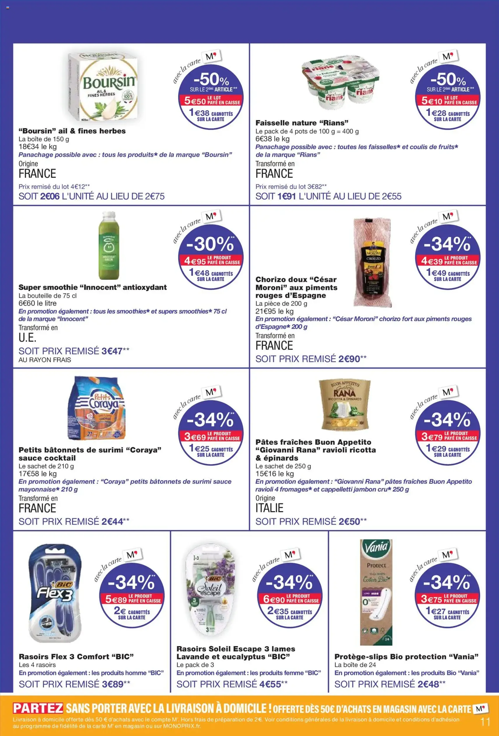 Monoprix catalogue - brochure valable à partir du 20/01/2026, page 11 sur 52