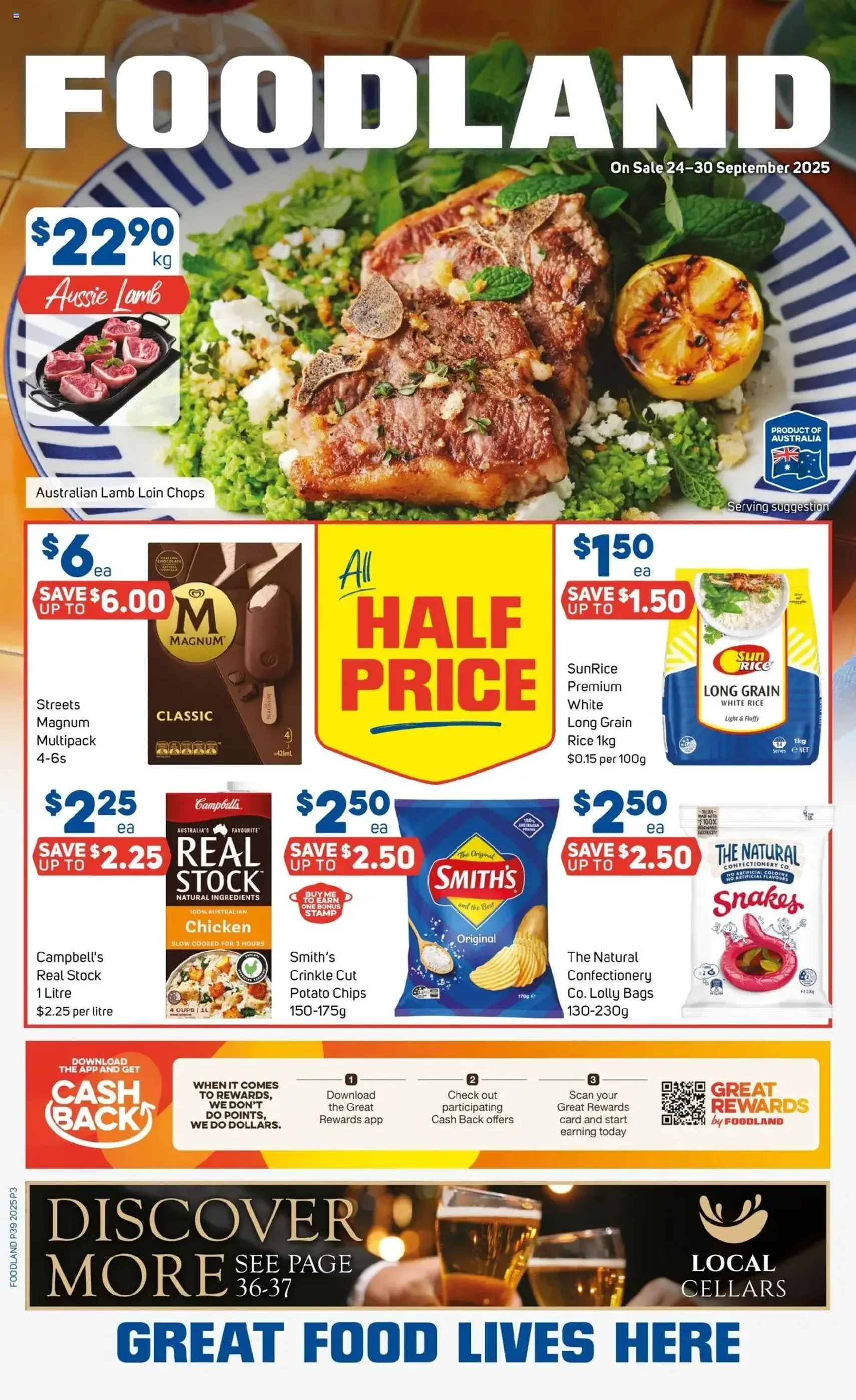 Foodland Catalogue - valid flyer from 24/09/2025, page 1 of 41