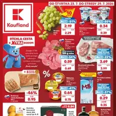 Kaufland leták - náhľad letáku platný od 23.07.2026