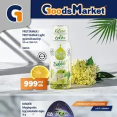 Goods Market akciós újság - szórólap előnézete érvényes 2026.05.21. -tól