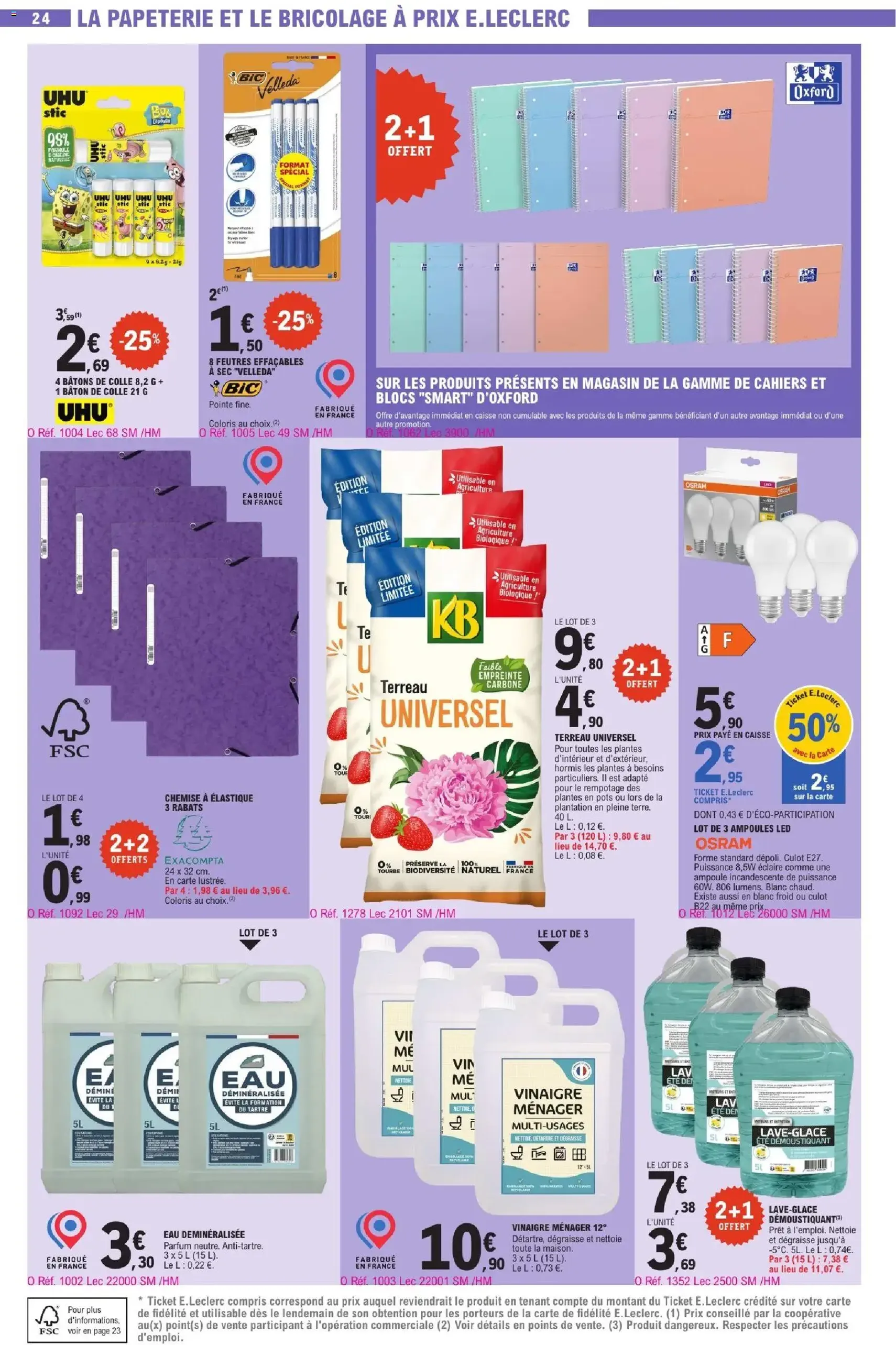 E.Leclerc catalogue - brochure valable à partir du 25/08/2026, page 24 sur 27