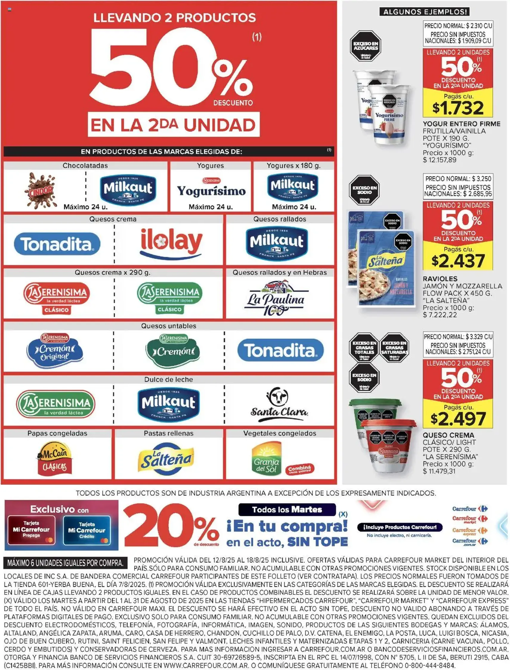 Carrefour Market catálogo - folleto válido desde 12/08/2025 página 4 de 21 Carrefour Market catálogo - folleto válido desde 12/08/2025 página 4 de 21
