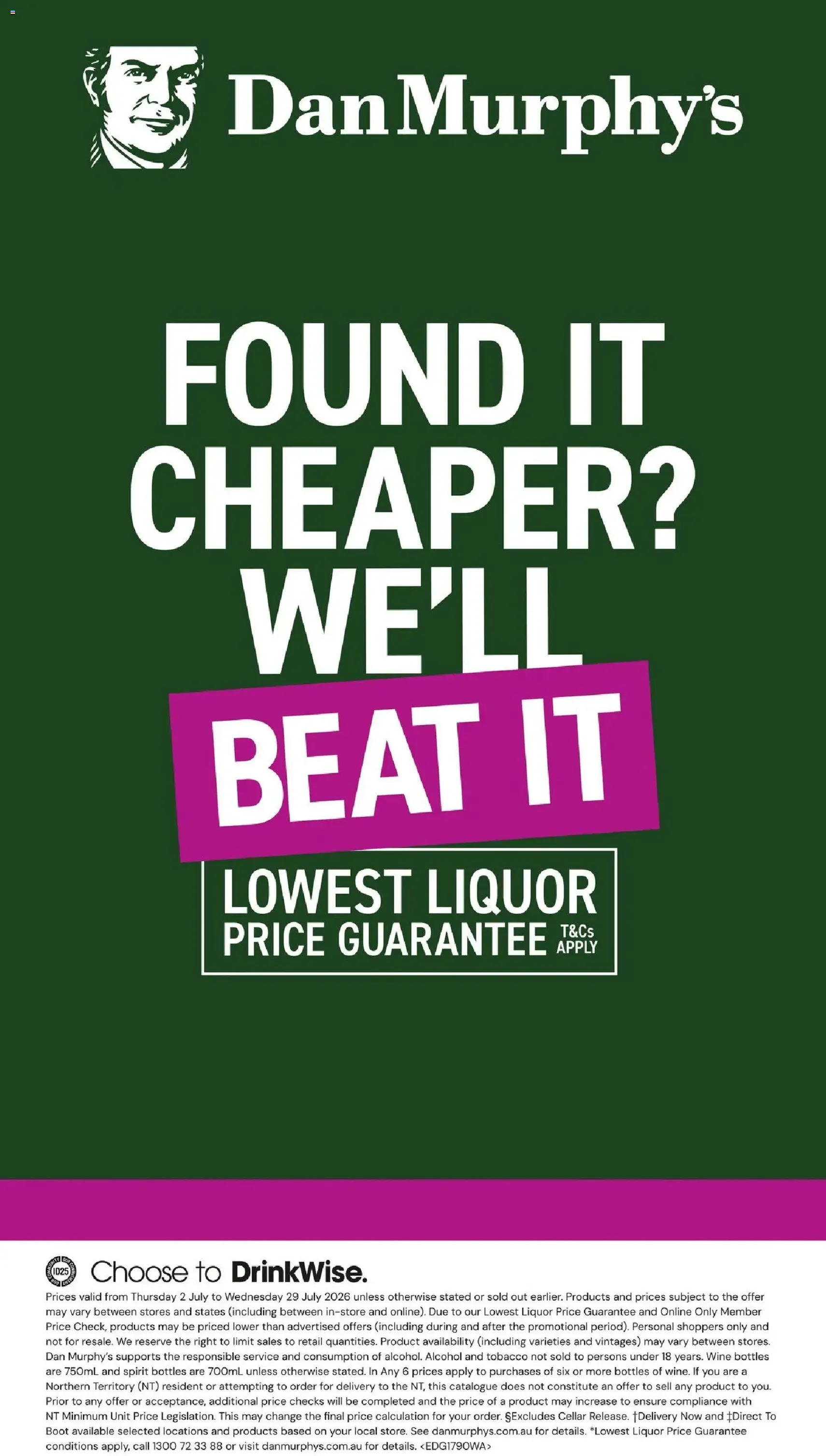 Dan Murphy's catalogue - valid flyer from 02/07/2026, page 40 of 40
